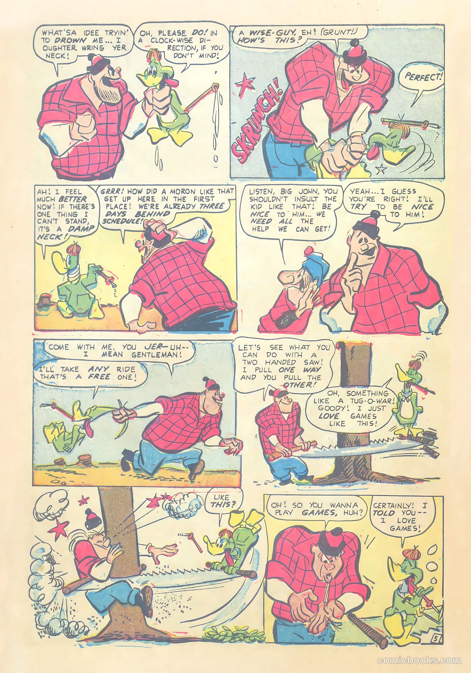 Lucky Duck #7 (1953) — page 30 of 36