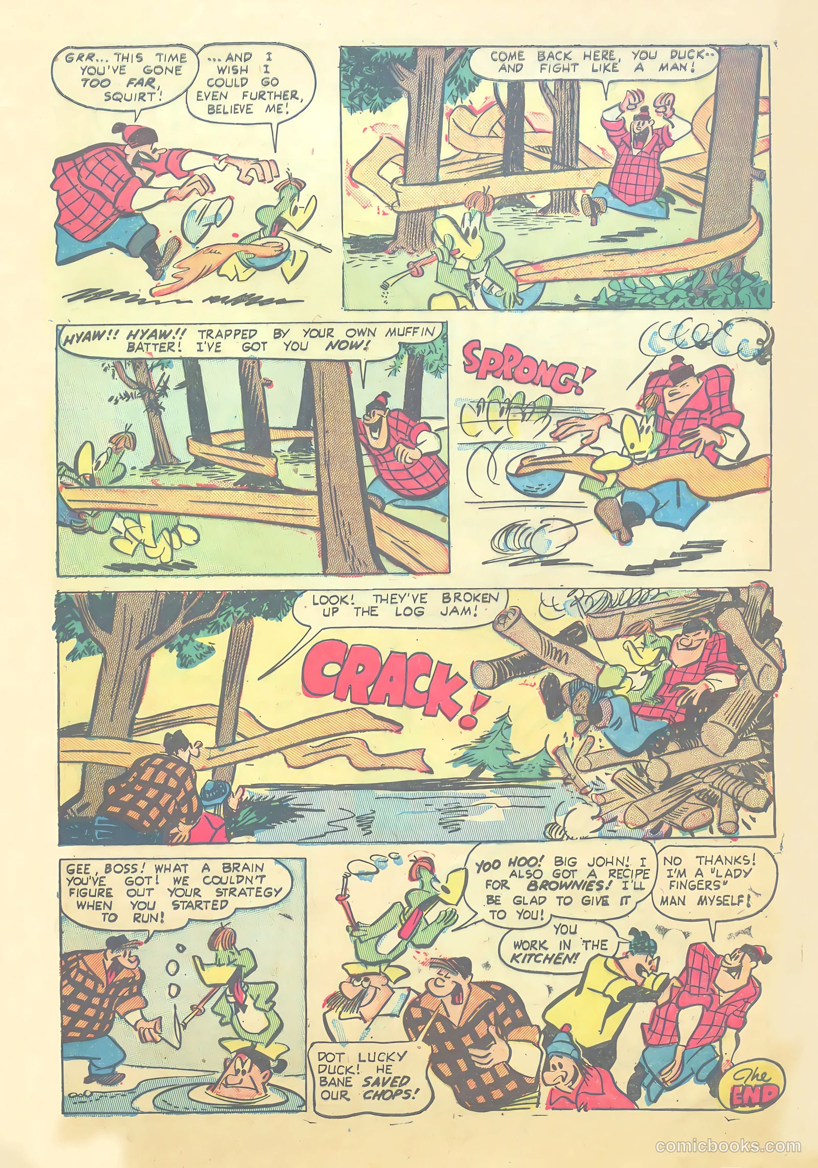 Lucky Duck #7 (1953) — page 33 of 36