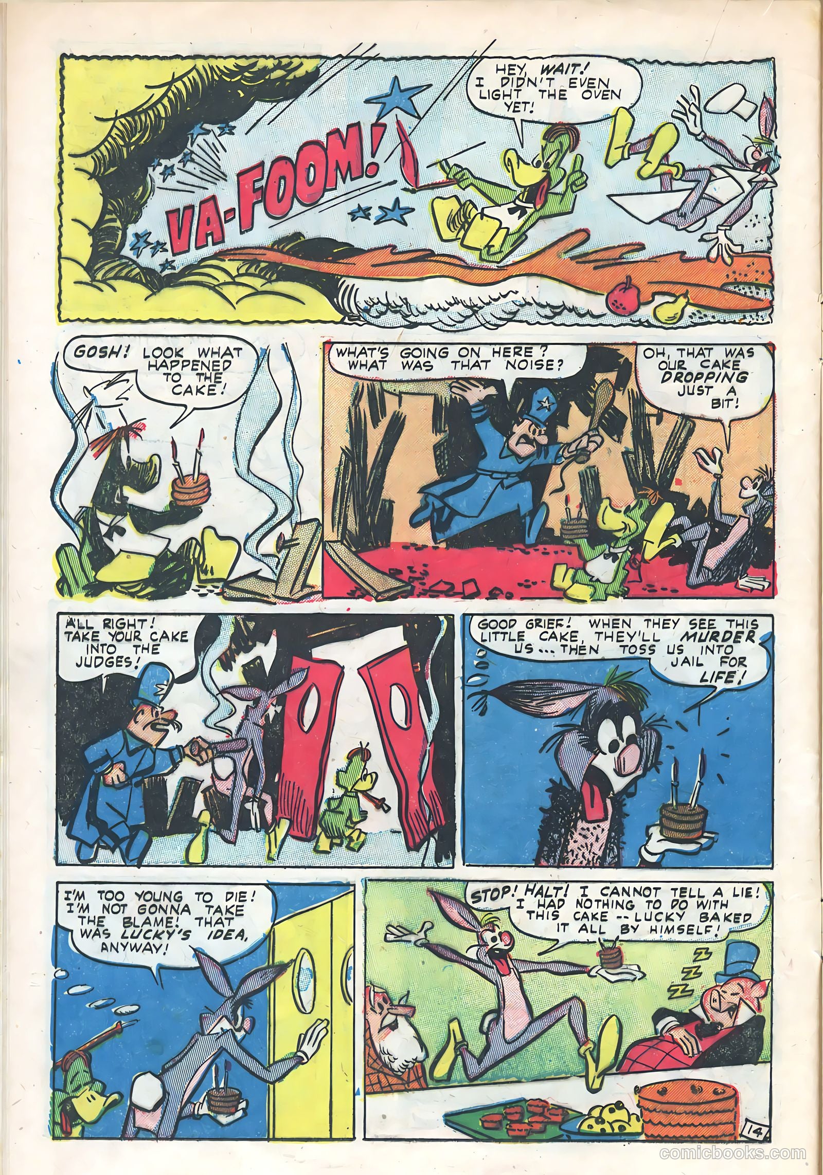 Lucky Duck #8 (1953) — page 16 of 36