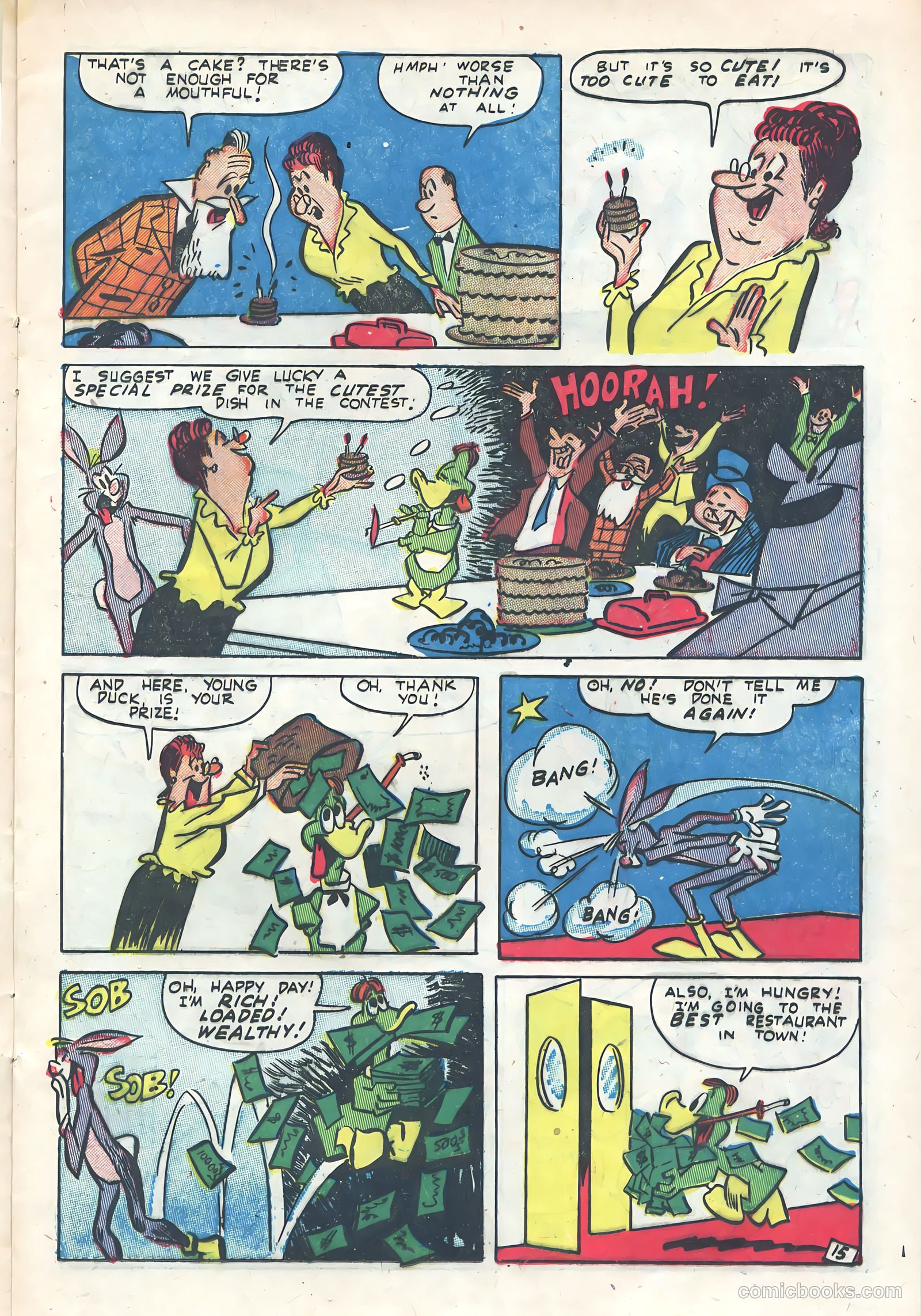 Lucky Duck #8 (1953) — page 17 of 36