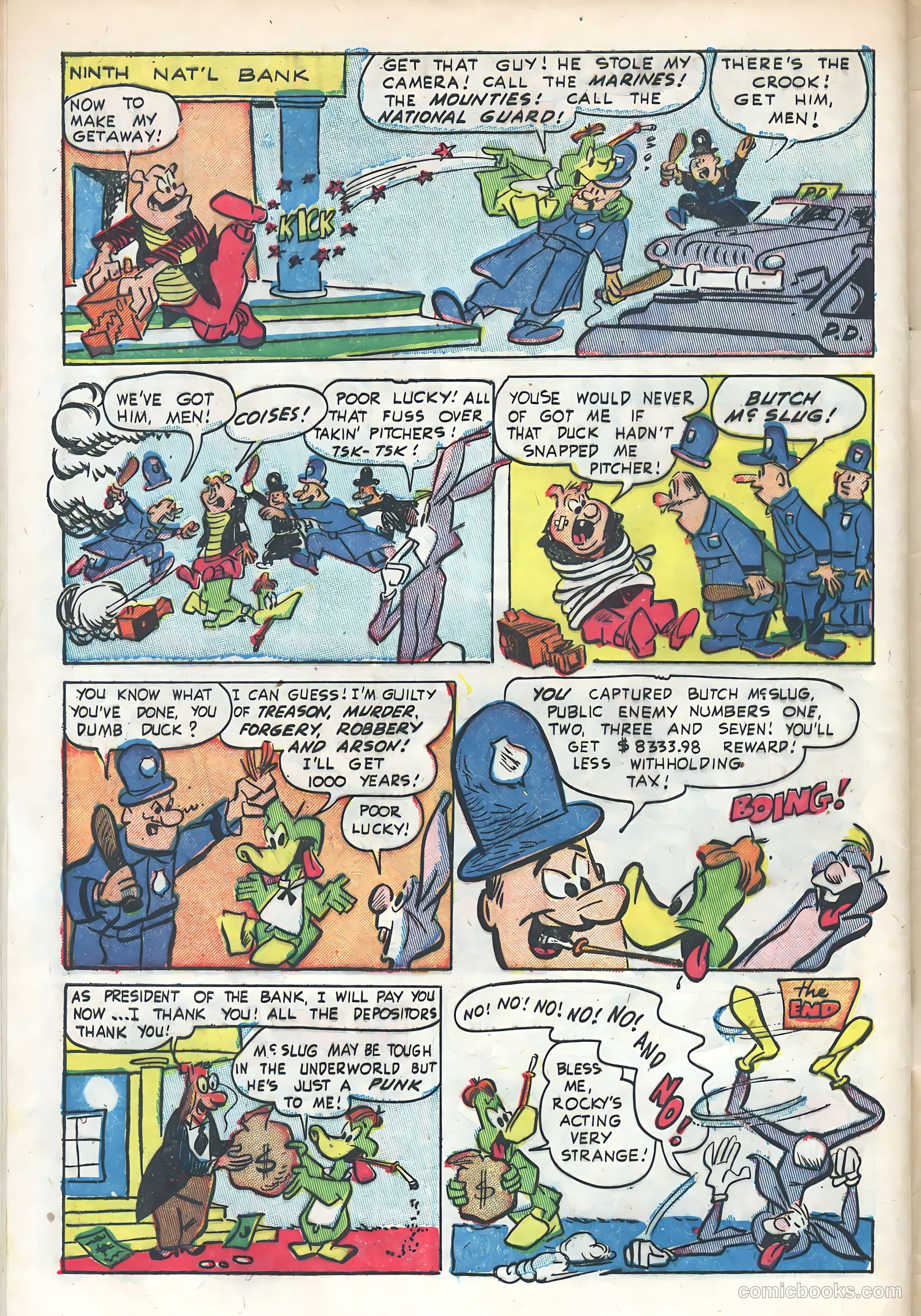 Lucky Duck #8 (1953) — page 32 of 36