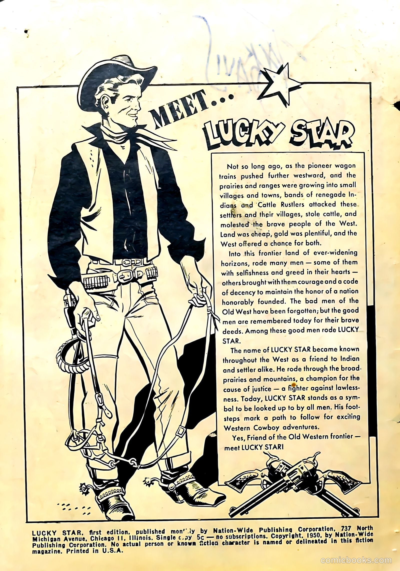 Lucky Star #1 (1950) — page 2 of 52