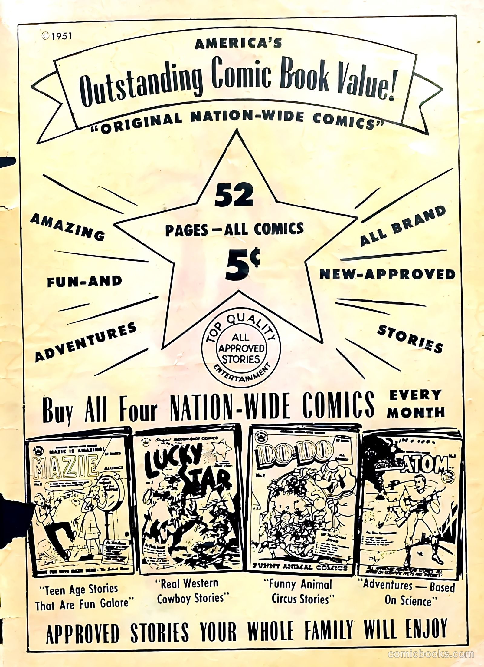 Lucky Star #2 (1951) — page 51 of 52
