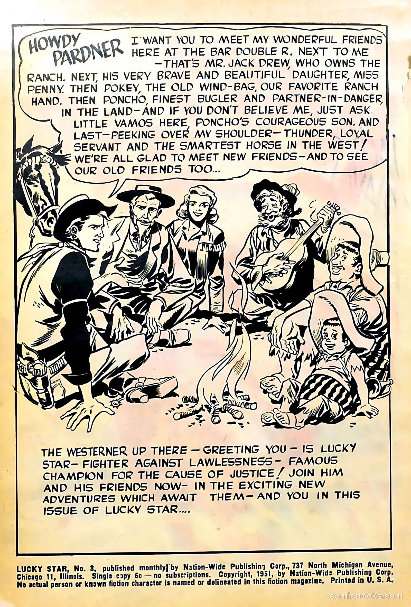 Lucky Star #3 (1951) — page 2 of 52