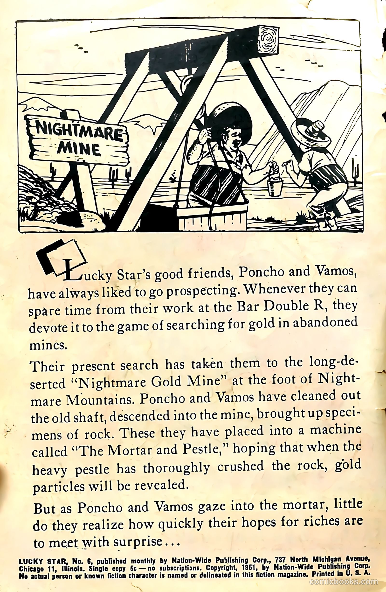 Lucky Star #6 (1951) — page 2 of 52