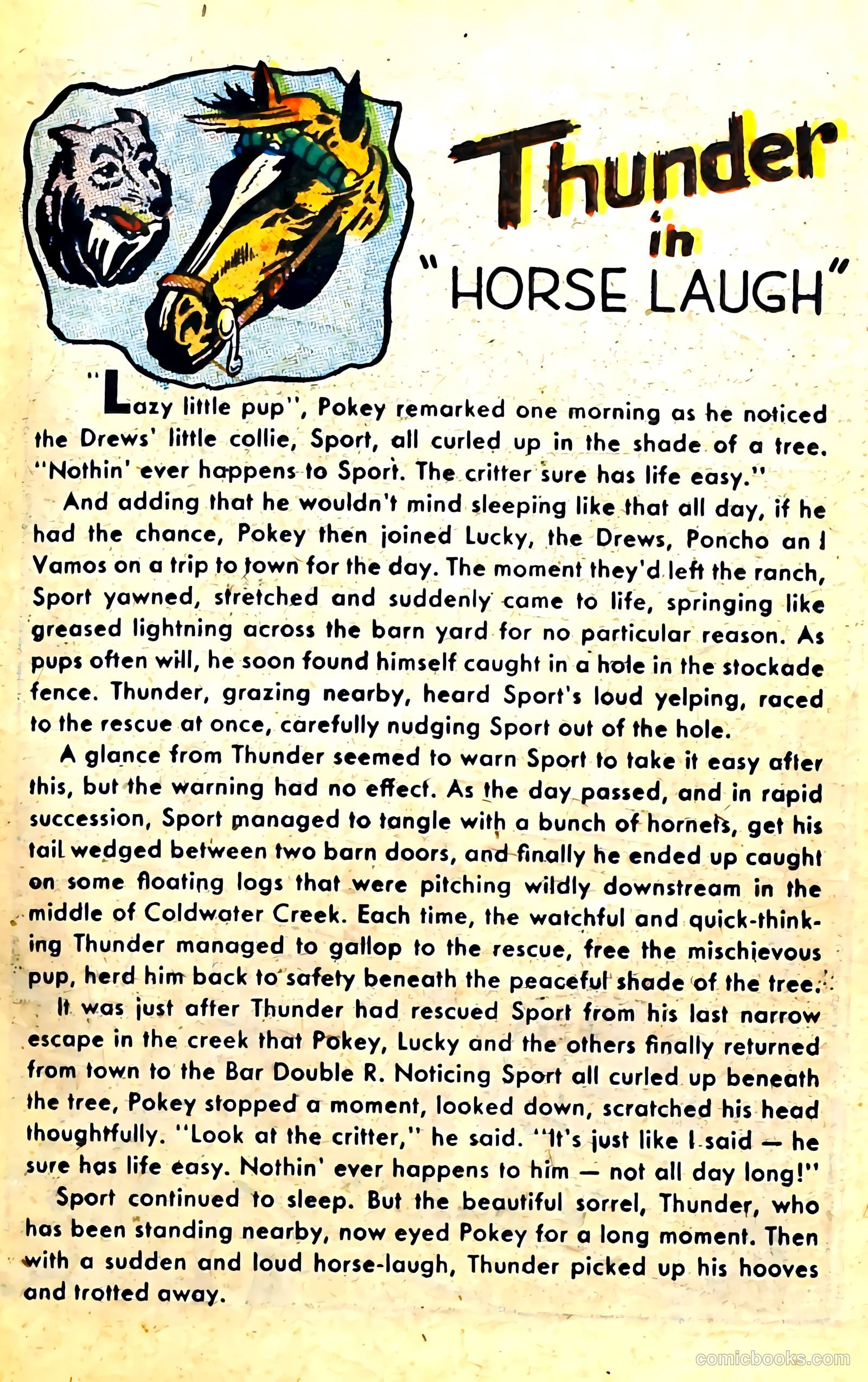 Lucky Star #6 (1951) — page 23 of 52