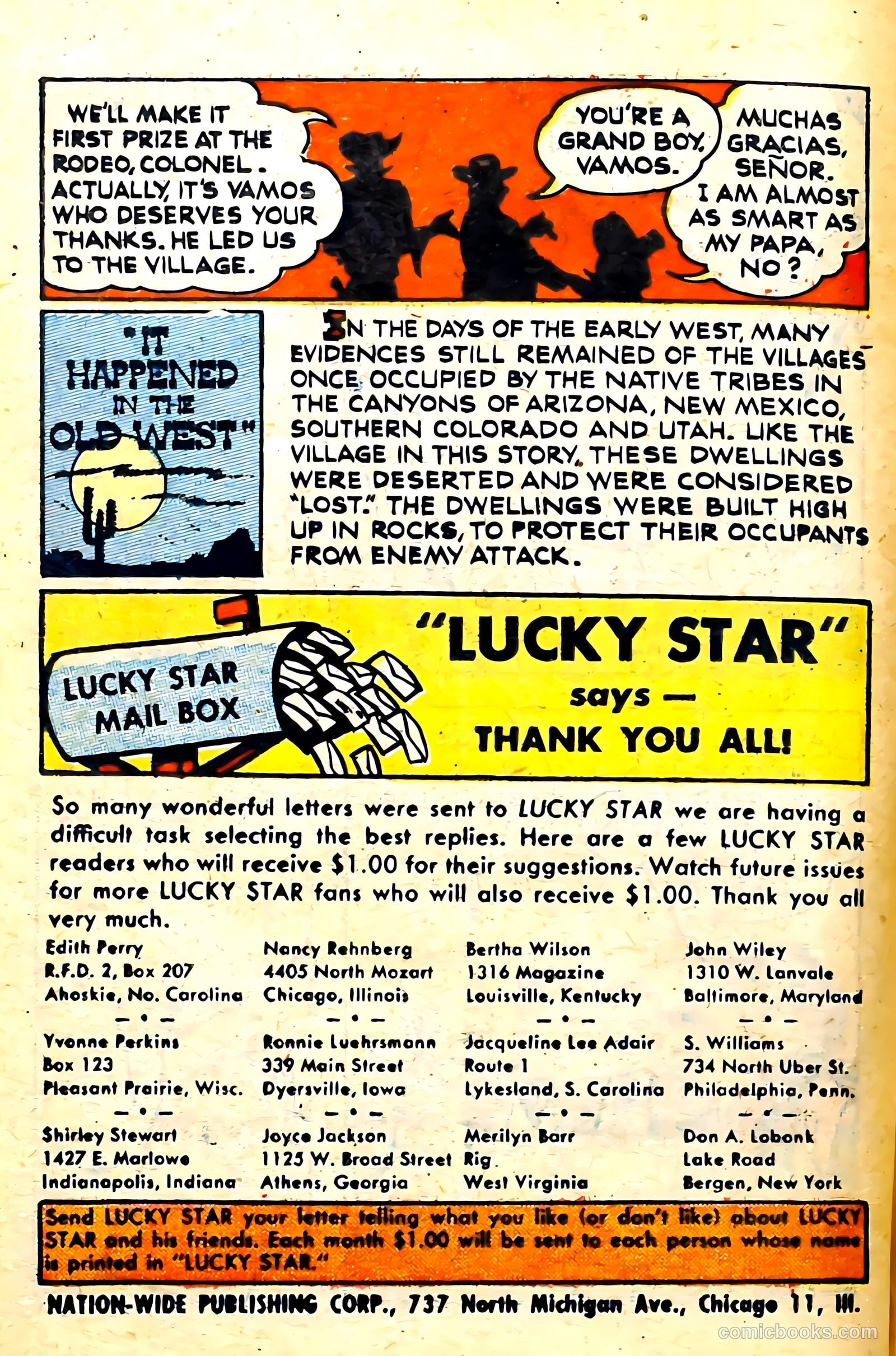 Lucky Star #6 (1951) — page 34 of 52