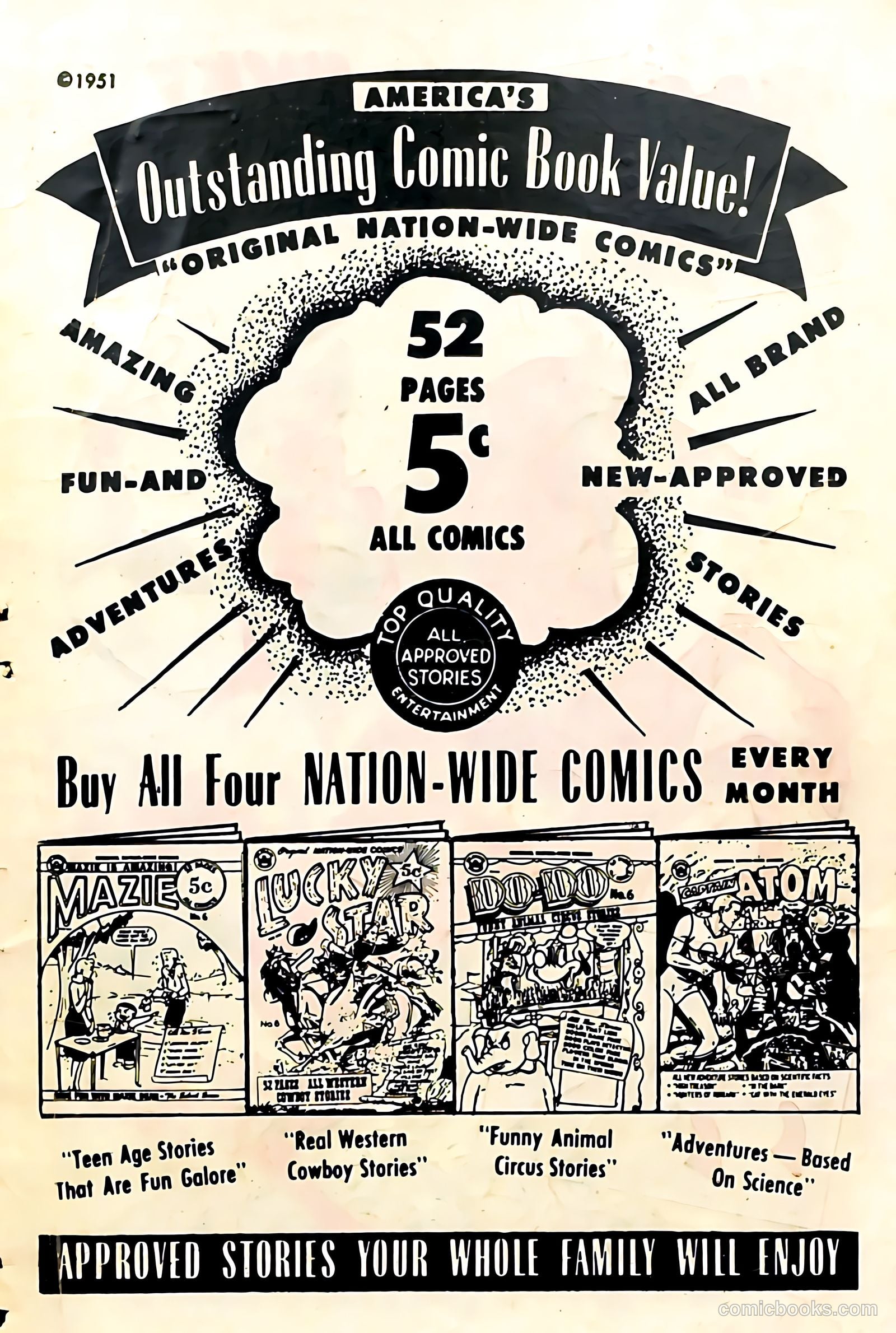 Lucky Star #6 (1951) — page 51 of 52