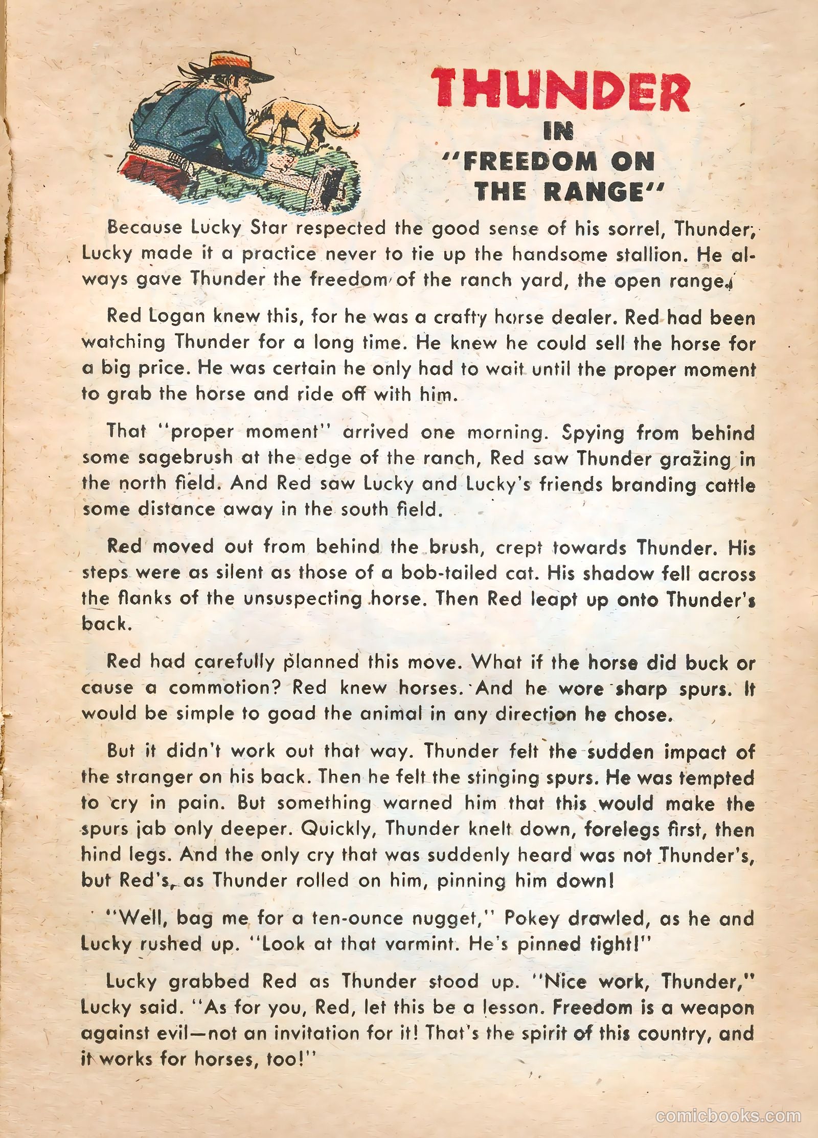Lucky Star #7 (1951) — page 23 of 52