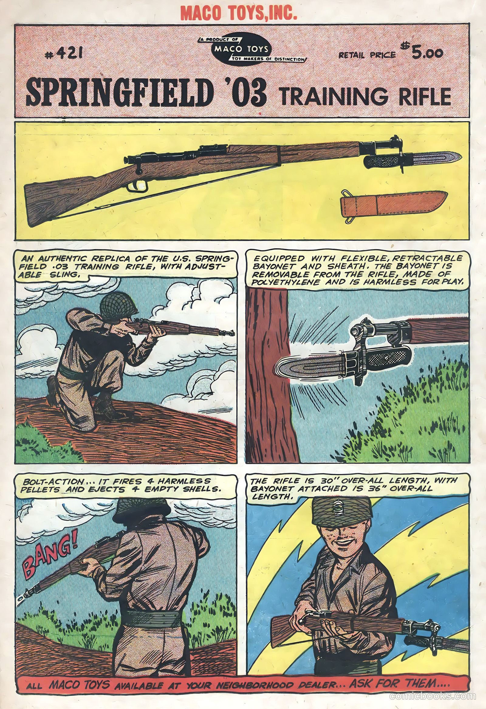 Maco Toys #1 (1959) — page 18 of 36