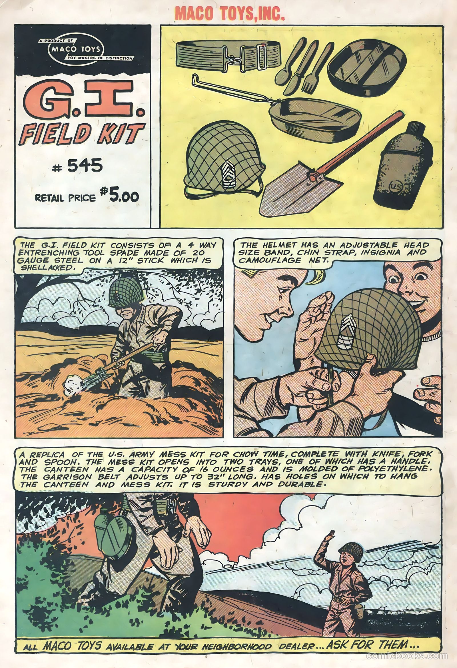 Maco Toys #1 (1959) — page 22 of 36