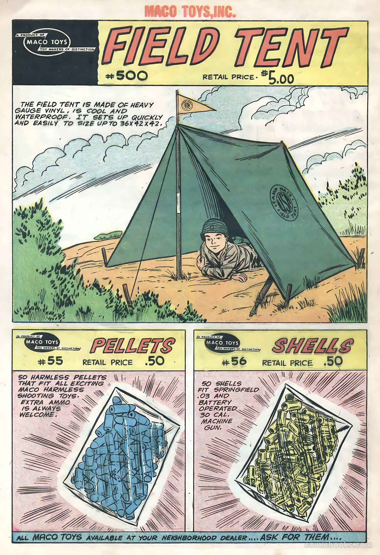 Maco Toys #1 (1959) — page 28 of 36