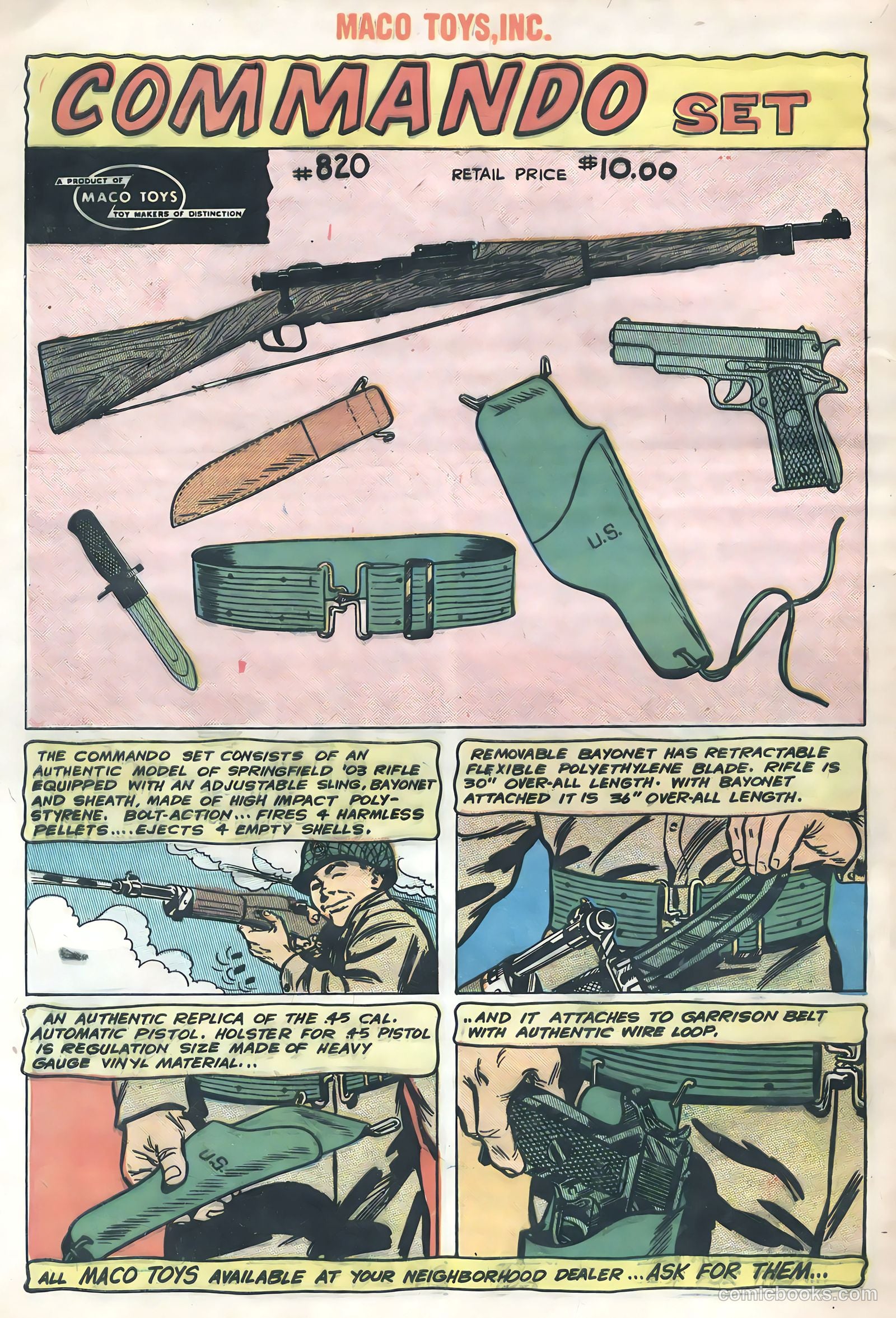 Maco Toys #1 (1959) — page 32 of 36