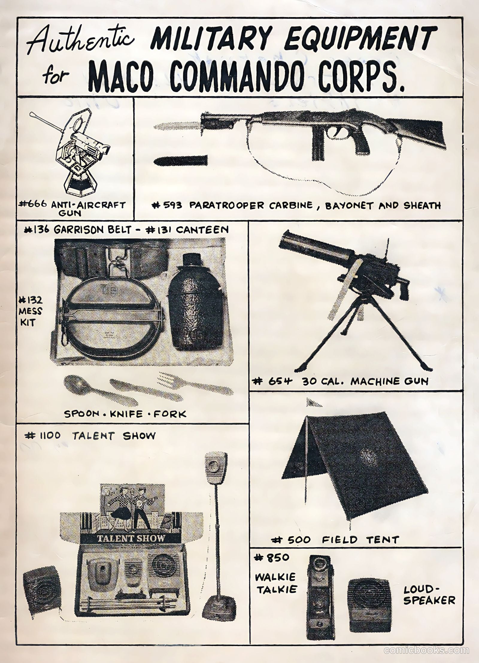 Maco Toys #1 (1959) — page 35 of 36