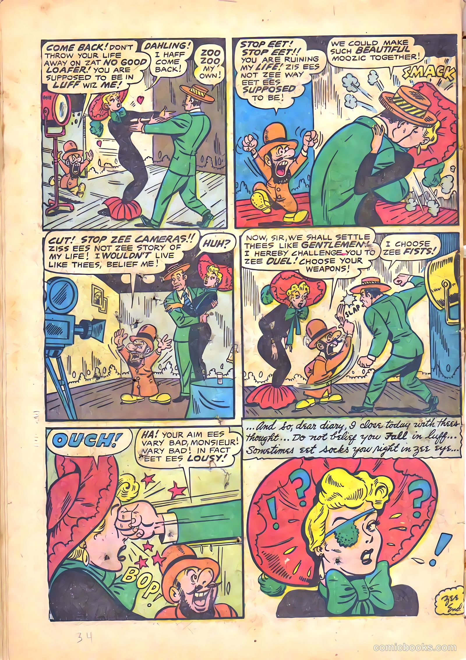 Madhouse #1 (1957) — page 34 of 36