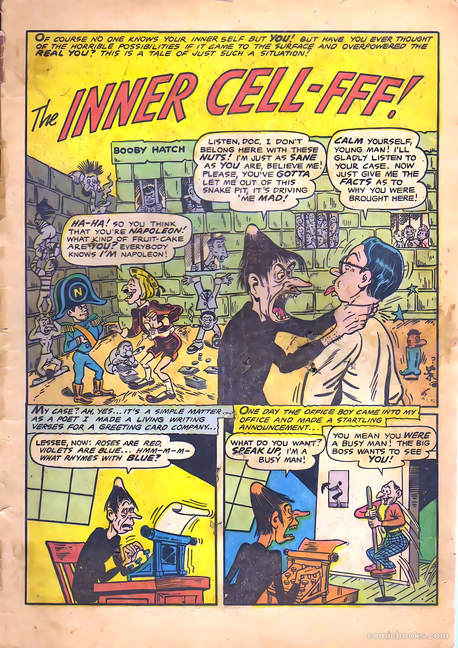 Madhouse #1 (1954) — page 3 of 36