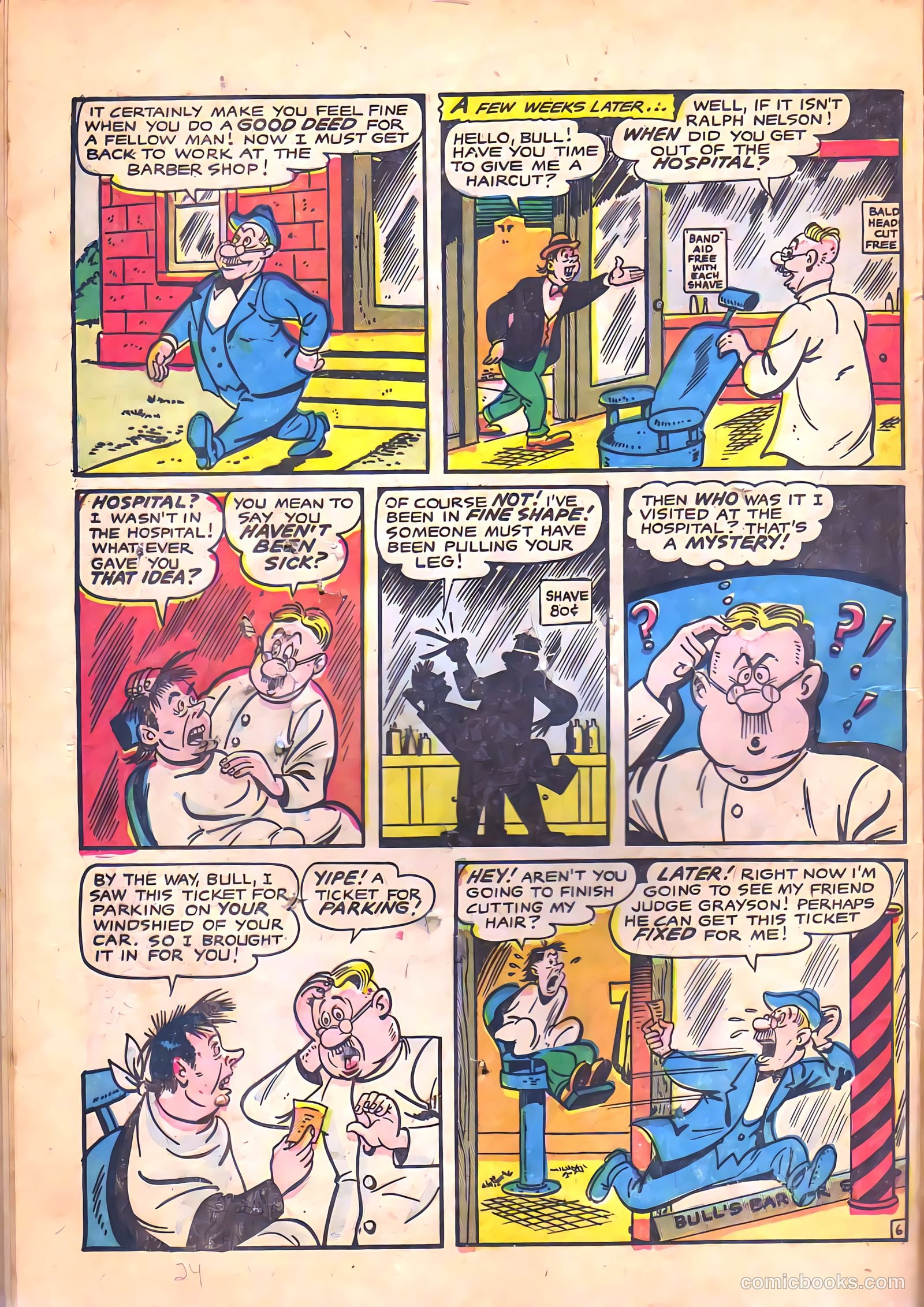 Madhouse #1 (1954) — page 24 of 36