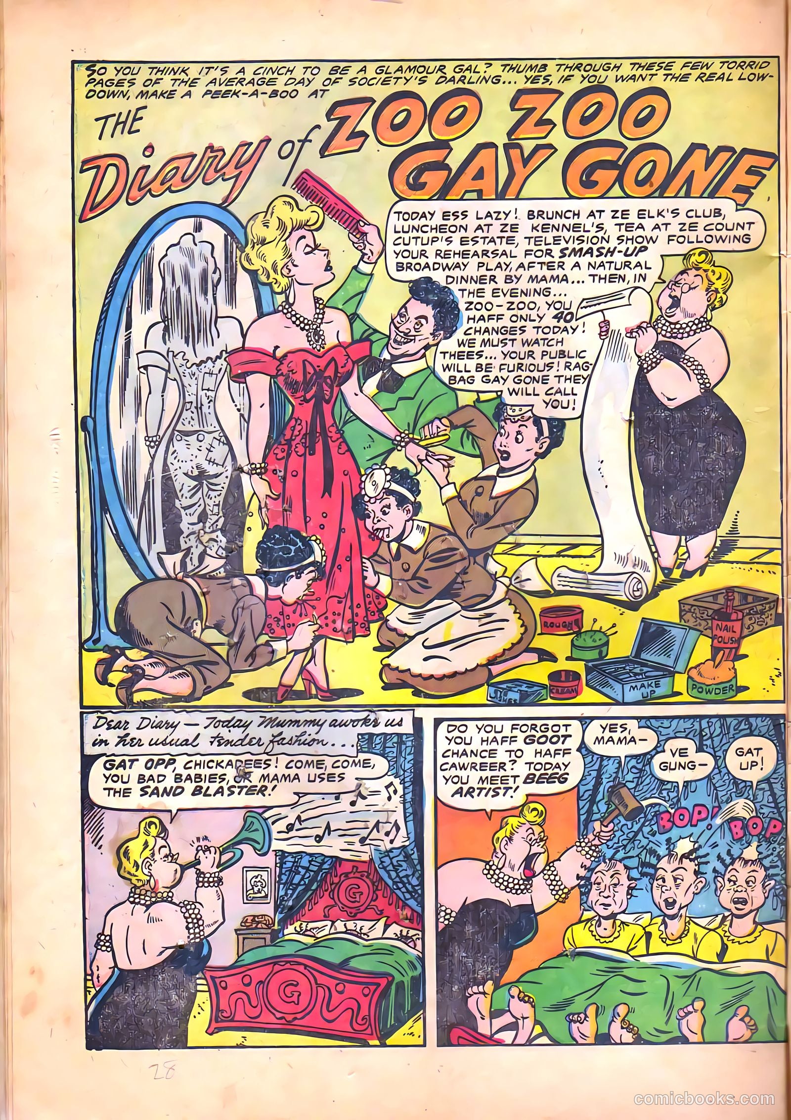 Madhouse #1 (1954) — page 28 of 36