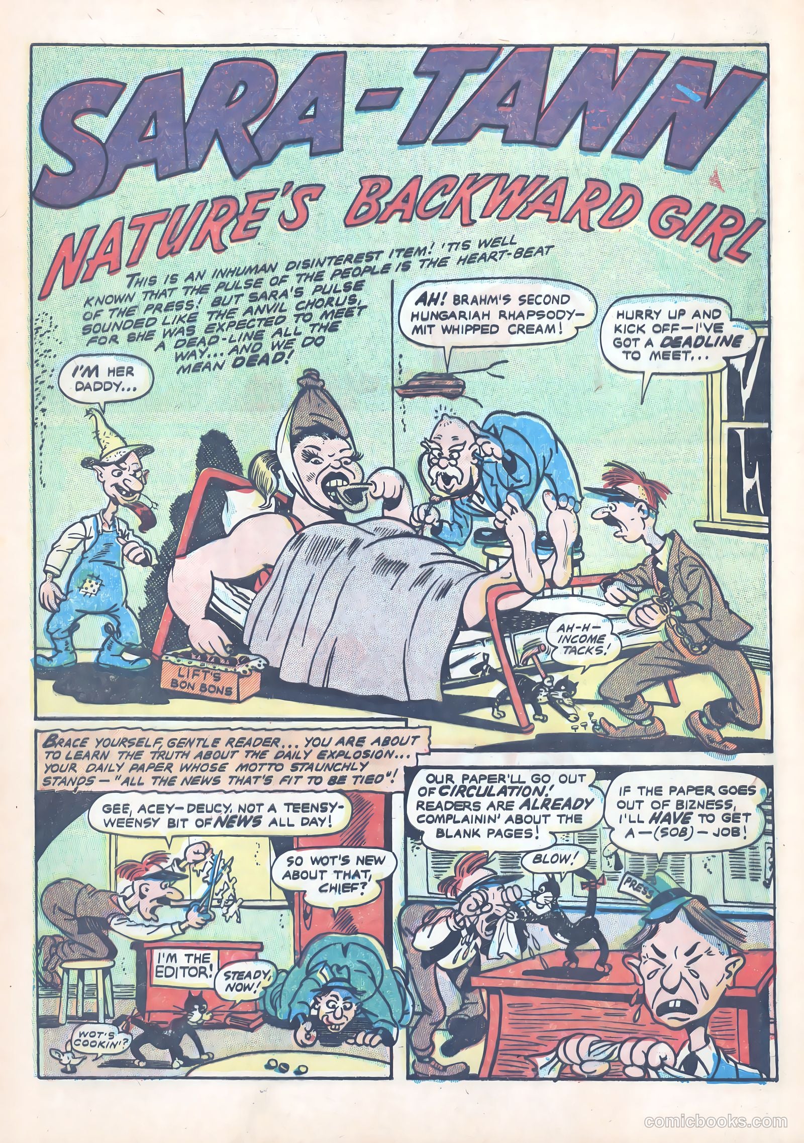 Madhouse #3 (1957) — page 5 of 36