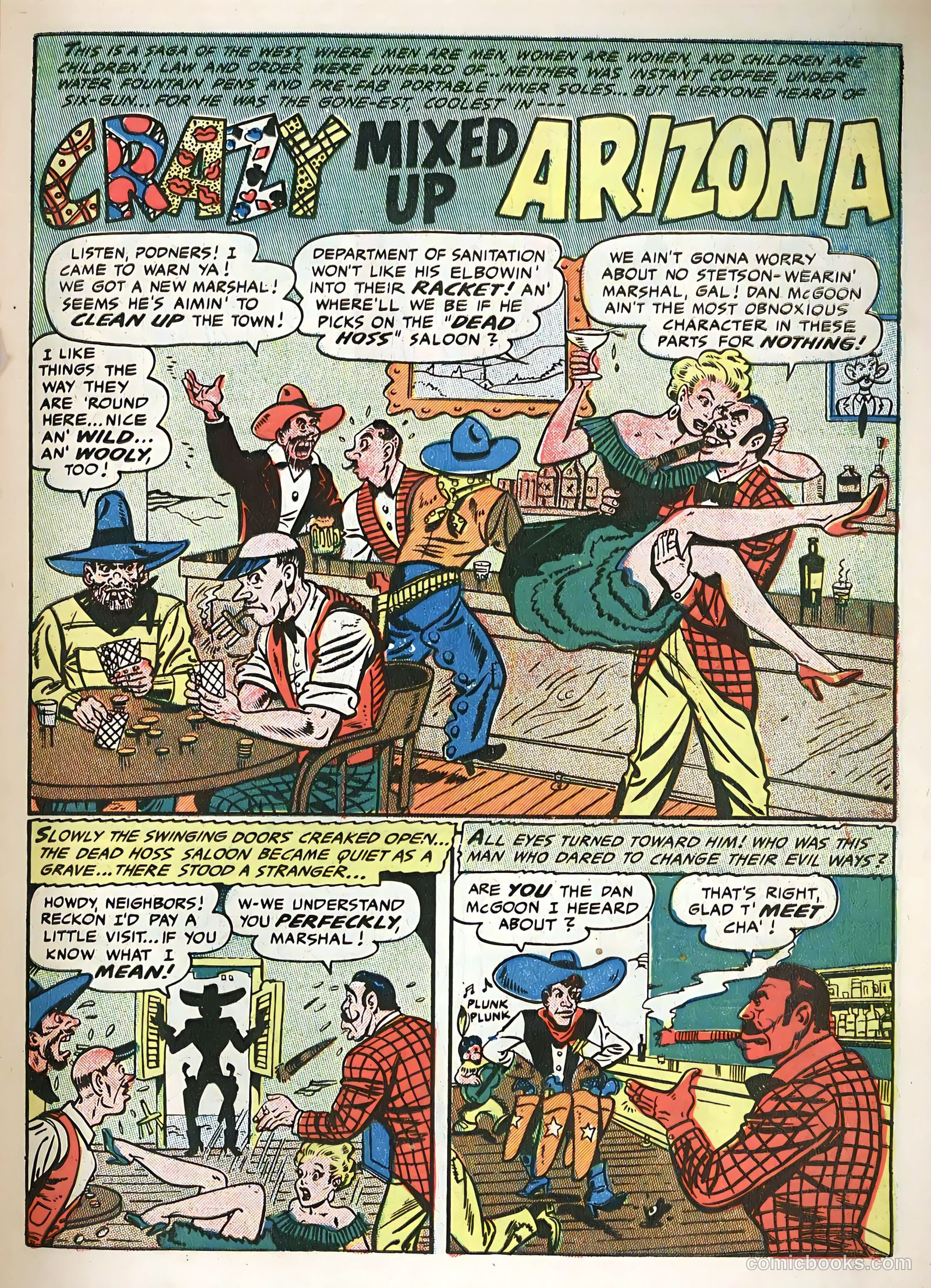 Madhouse #4 (1954) — page 3 of 36