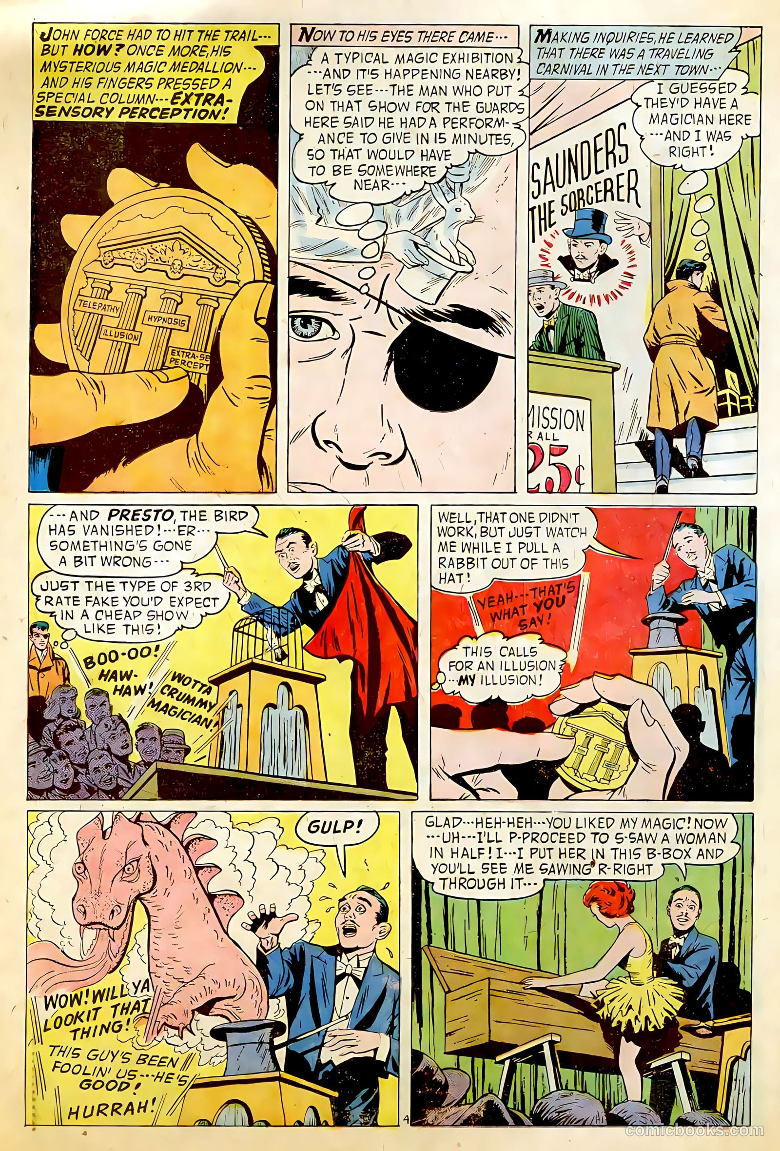 Magic Agent #1 (1961) — page 5 of 35