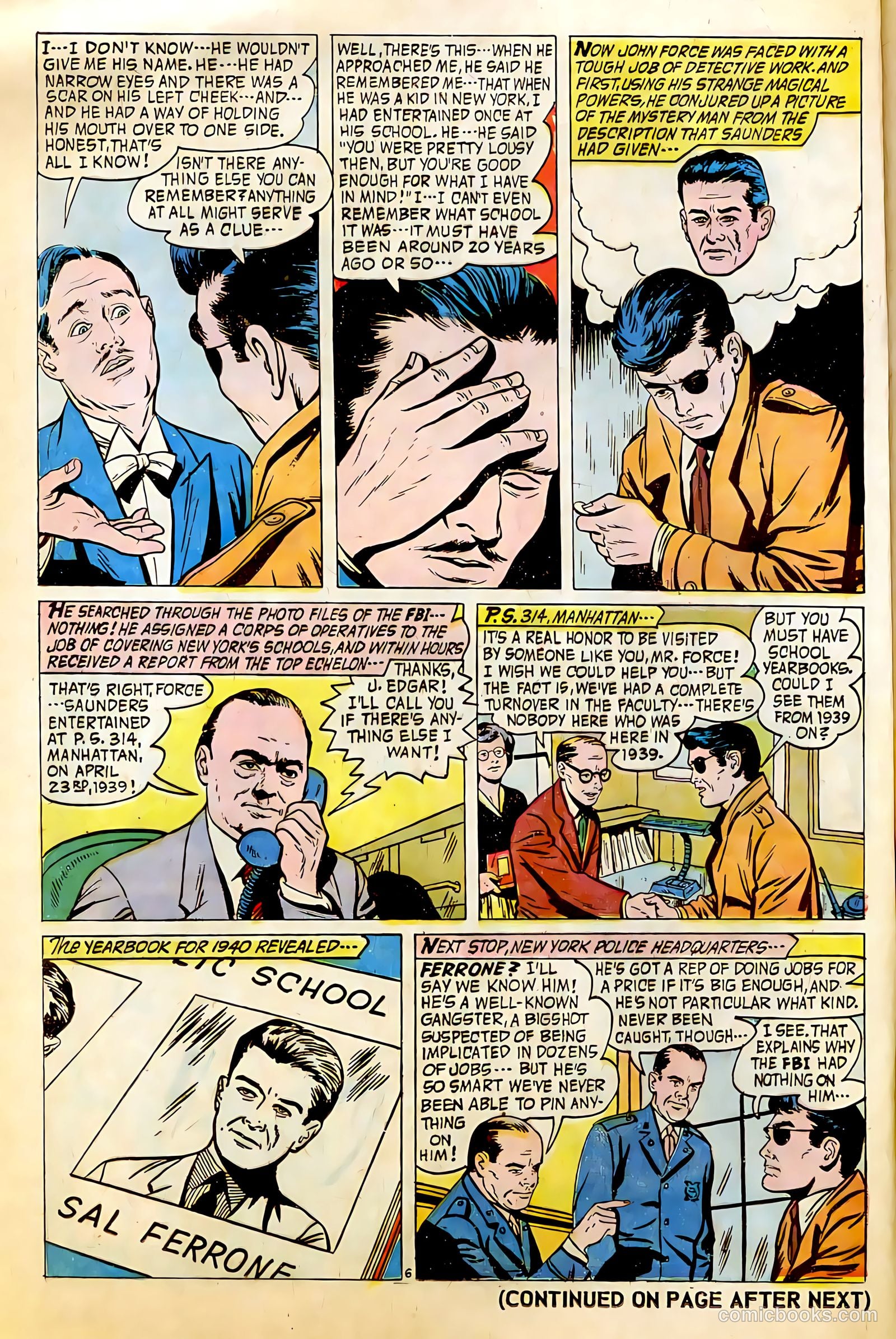 Magic Agent #1 (1961) — page 7 of 35