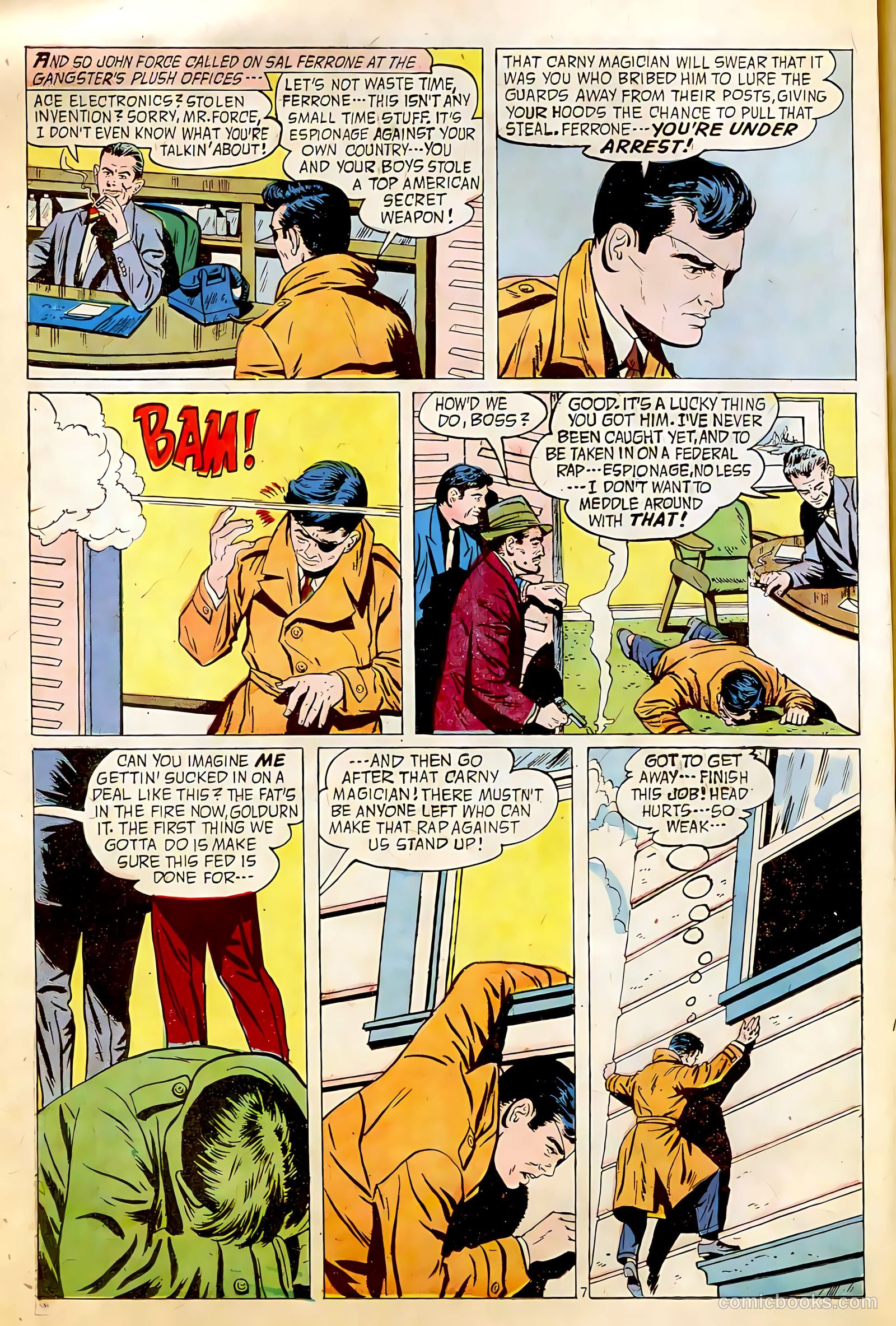 Magic Agent #1 (1961) — page 9 of 35