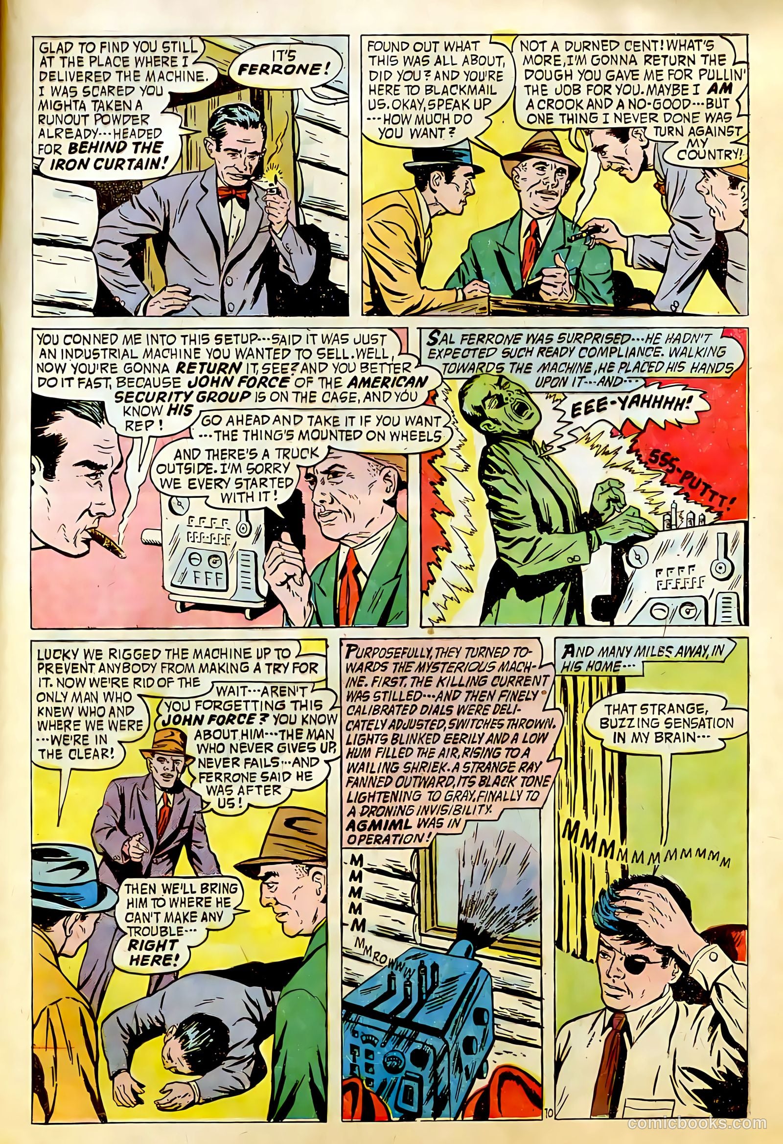 Magic Agent #1 (1961) — page 12 of 35