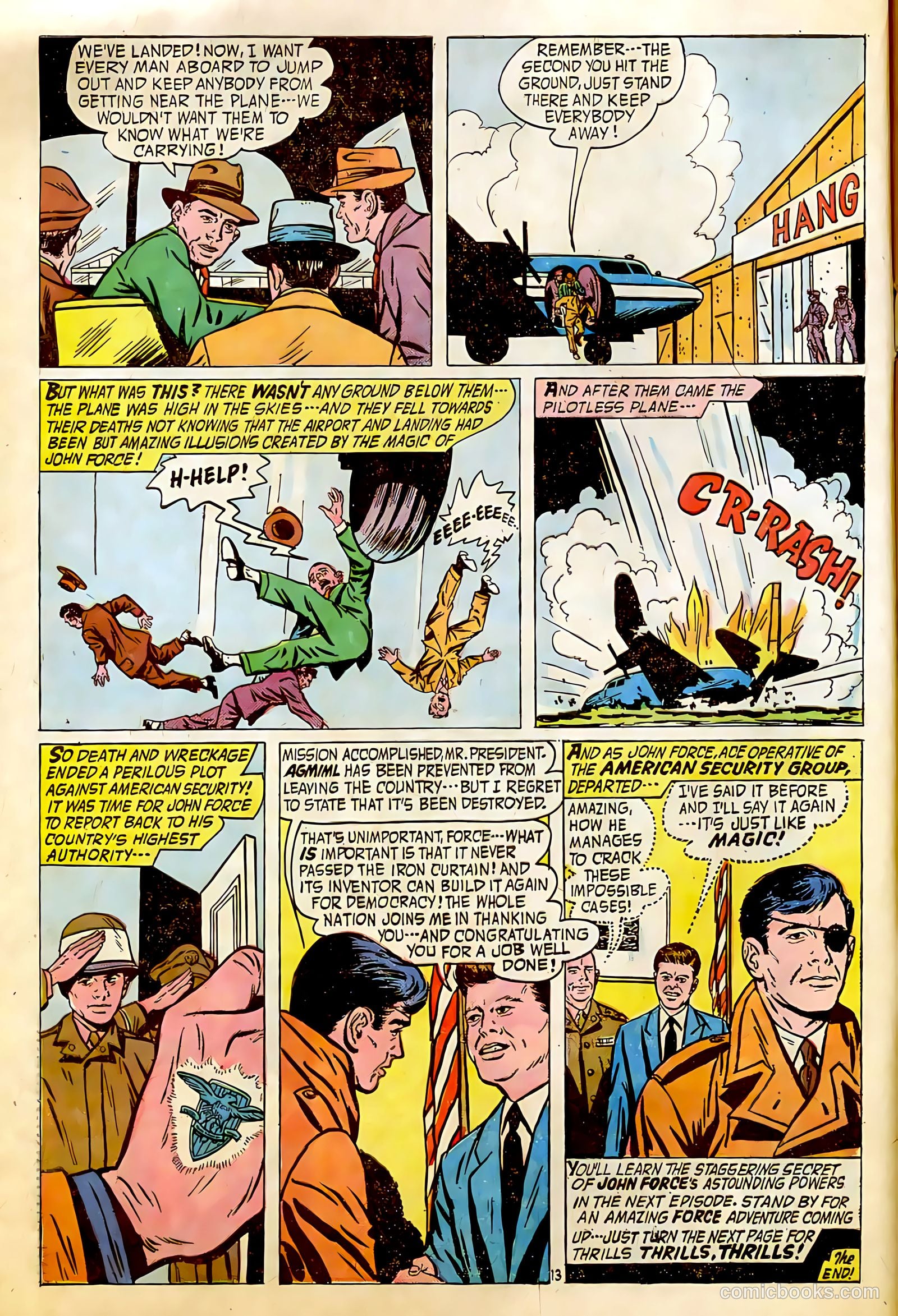 Magic Agent #1 (1961) — page 15 of 35
