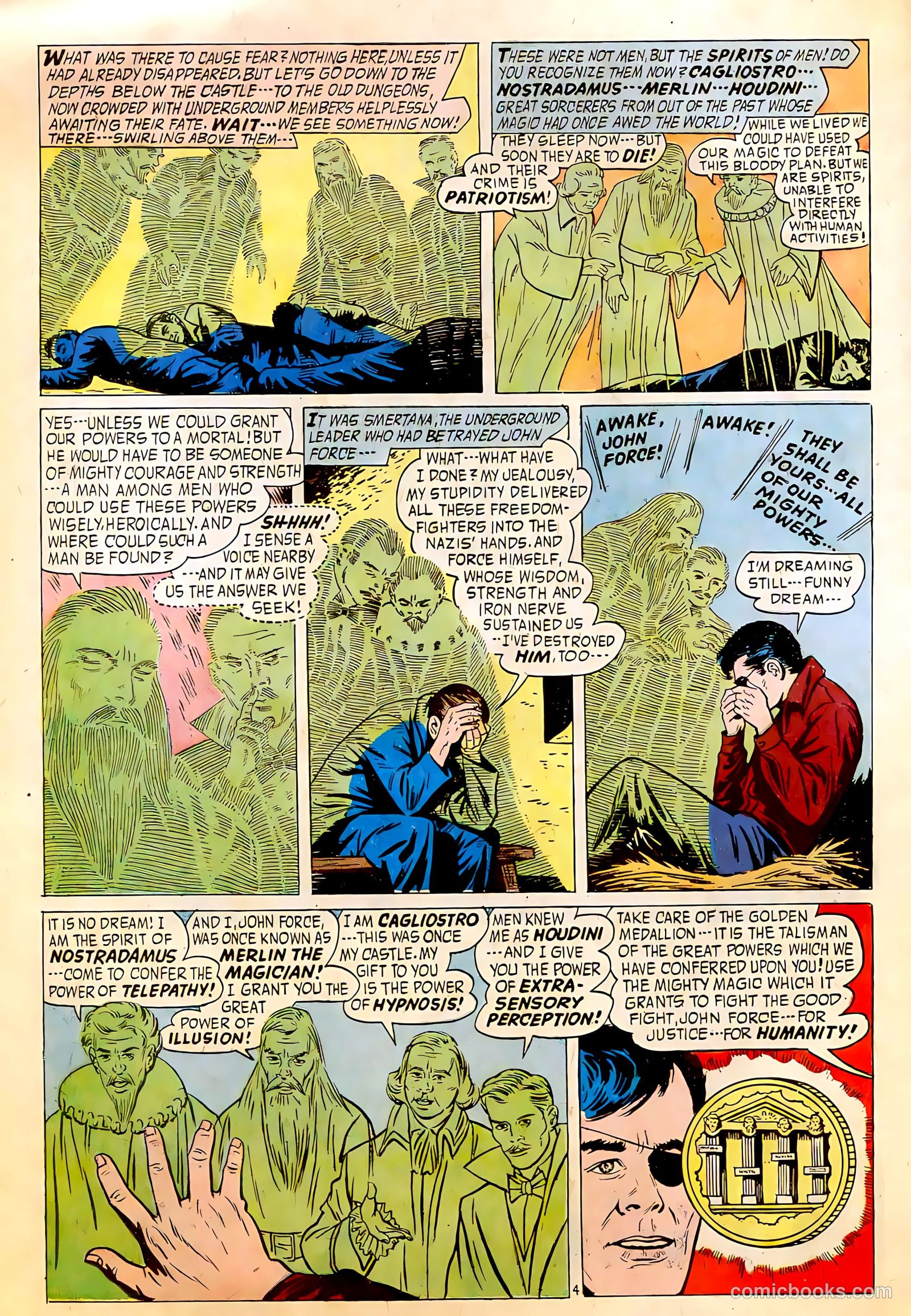 Magic Agent #1 (1961) — page 21 of 35