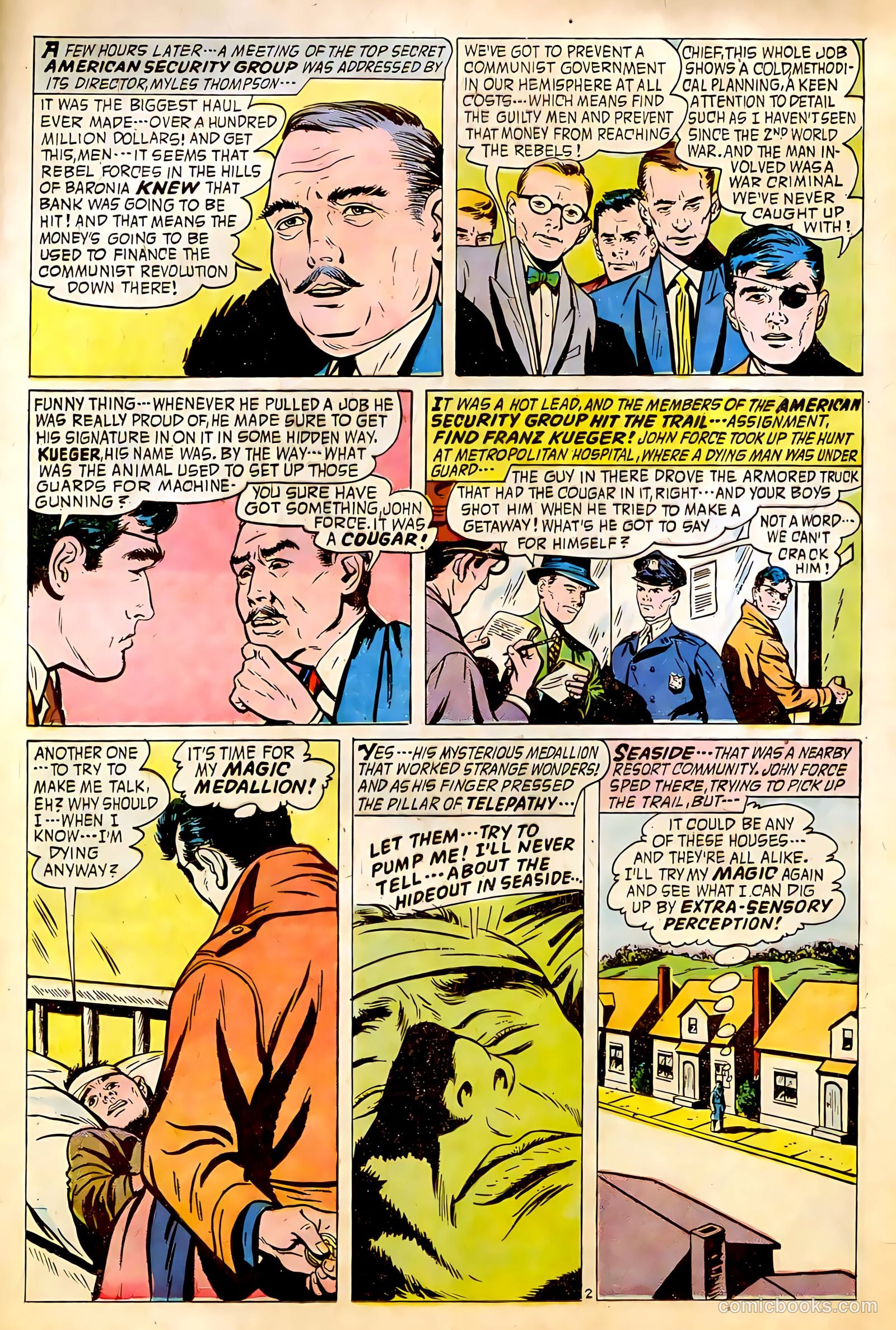 Magic Agent #1 (1961) — page 28 of 35