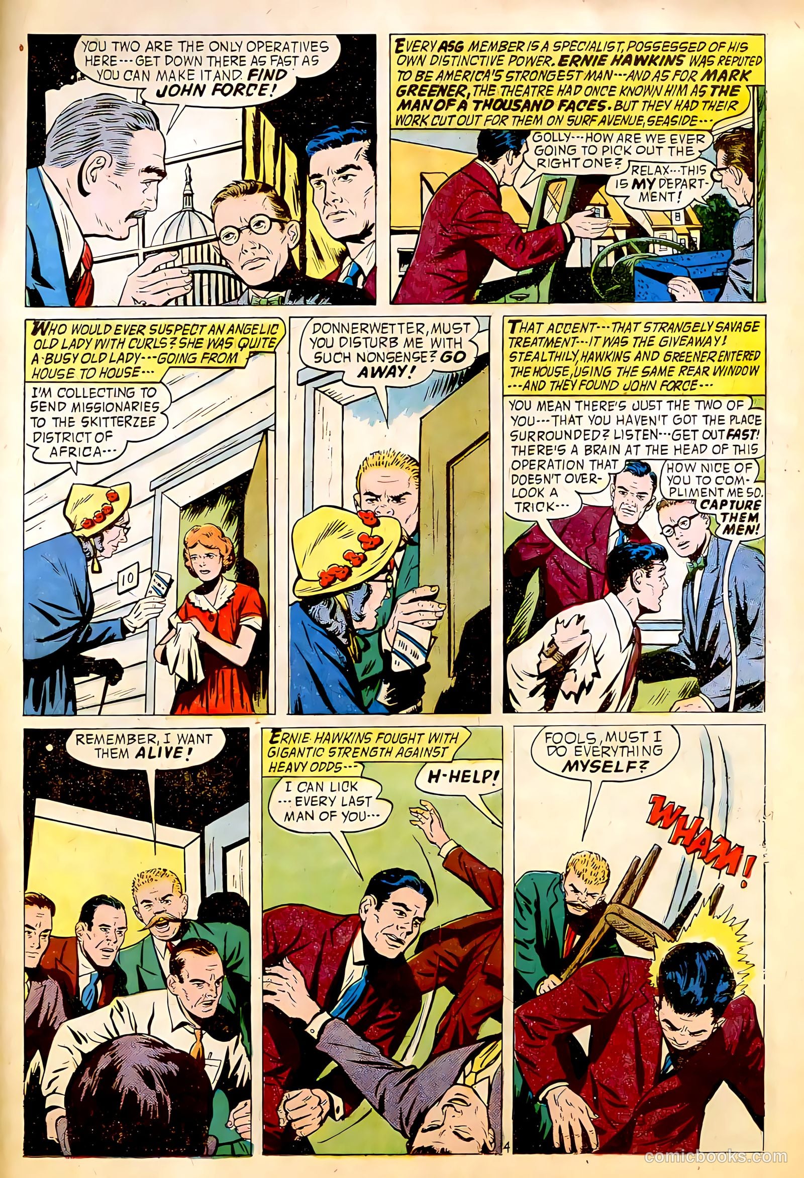 Magic Agent #1 (1961) — page 30 of 35