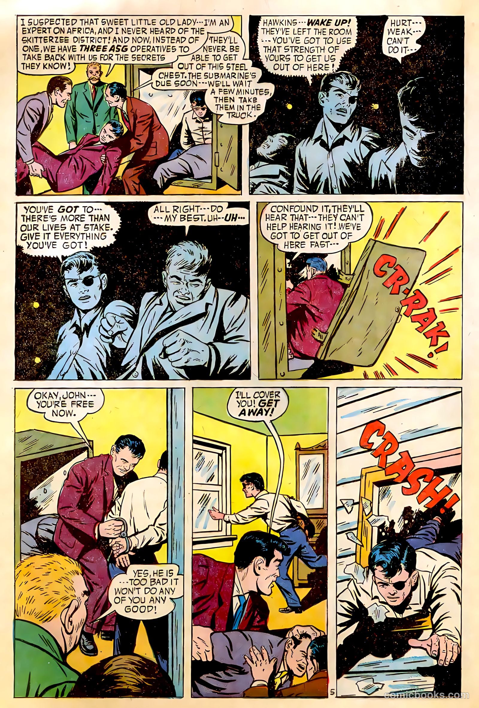 Magic Agent #1 (1961) — page 31 of 35
