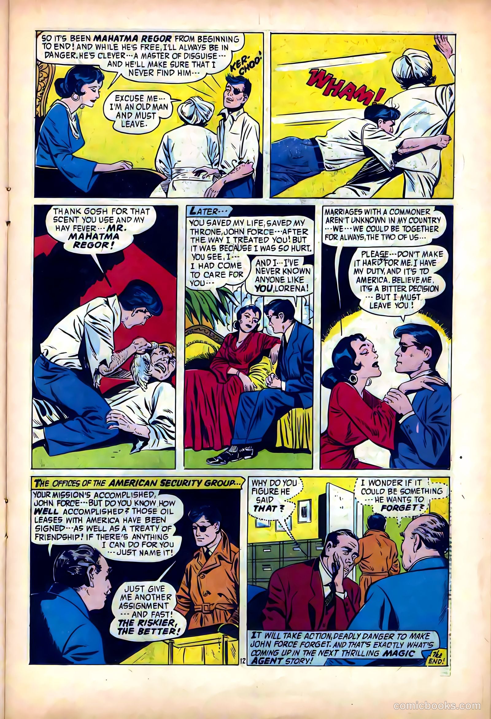 Magic Agent #2 (1962) — page 15 of 36