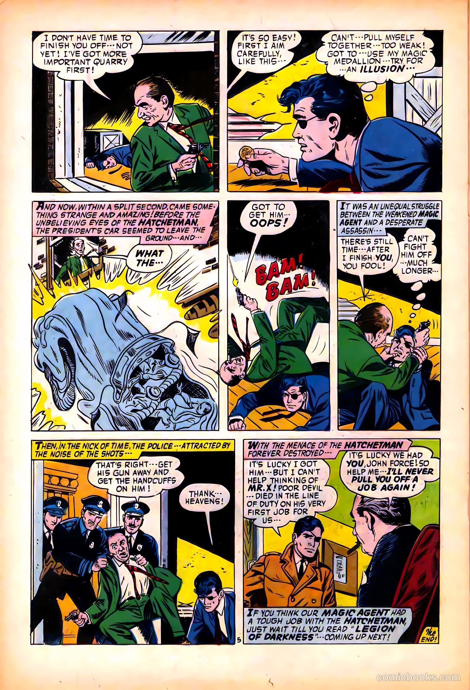 Magic Agent #2 (1962) — page 22 of 36
