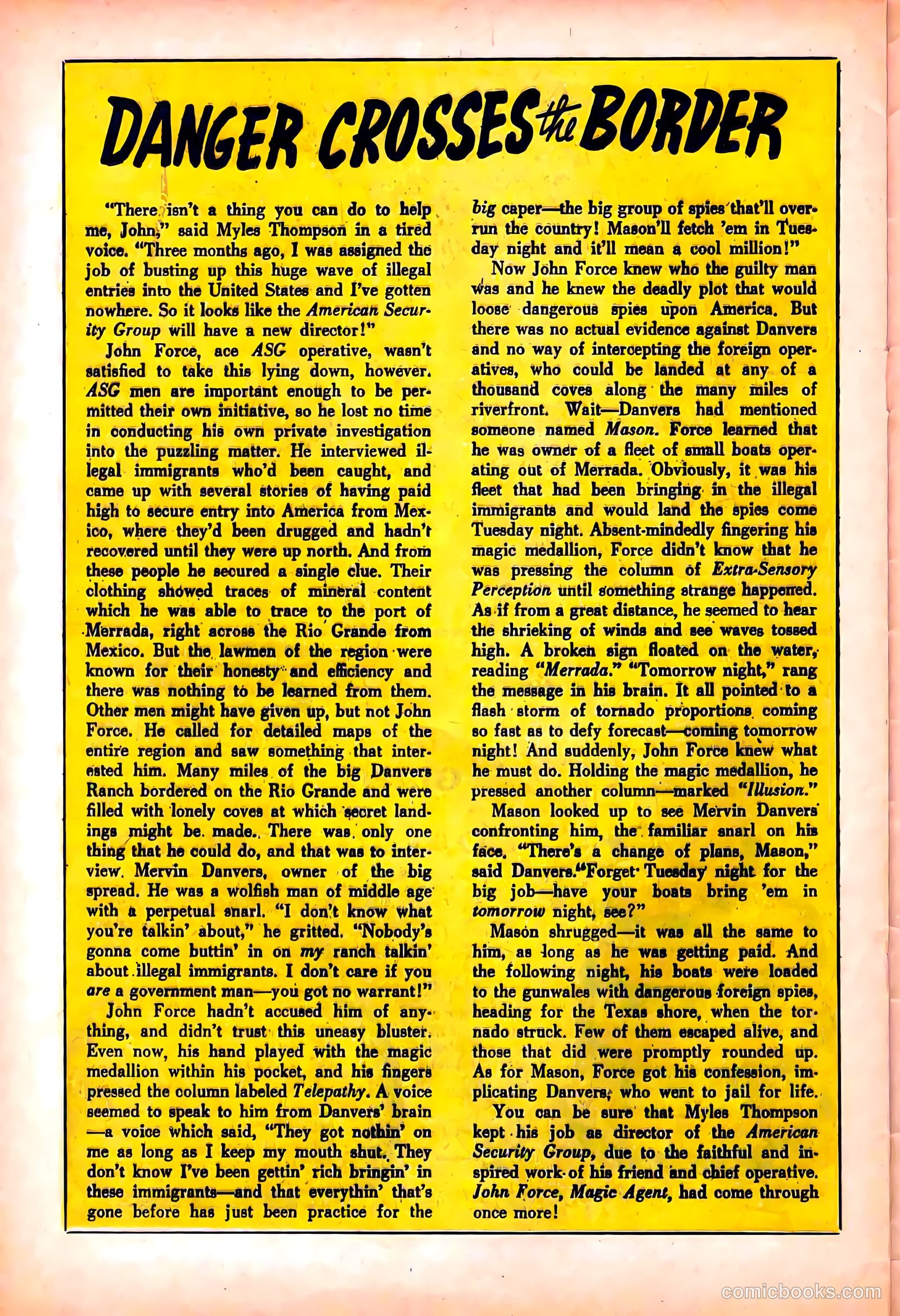 Magic Agent #2 (1962) — page 24 of 36