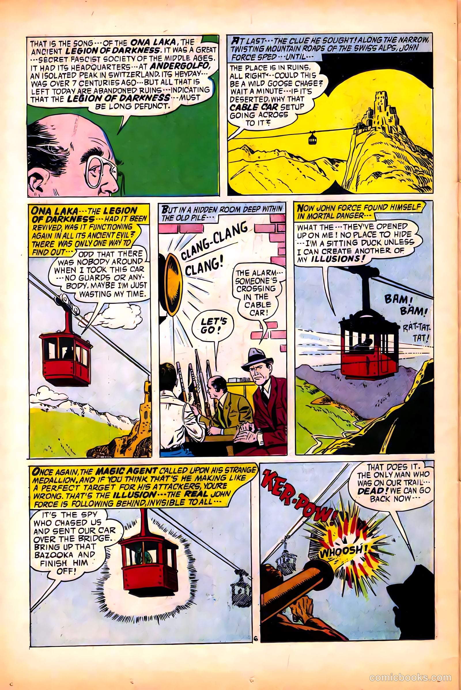 Magic Agent #2 (1962) — page 30 of 36
