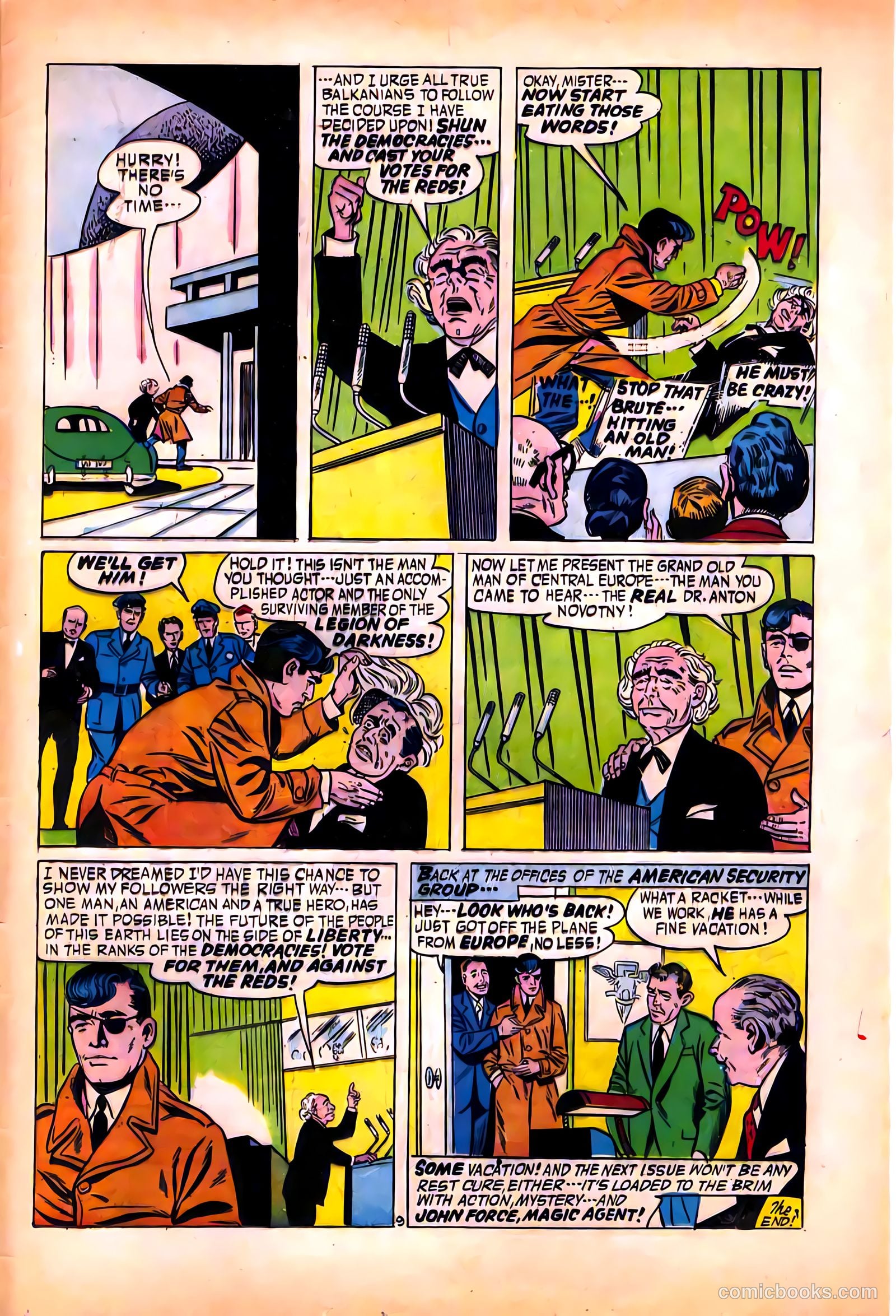 Magic Agent #2 (1962) — page 33 of 36