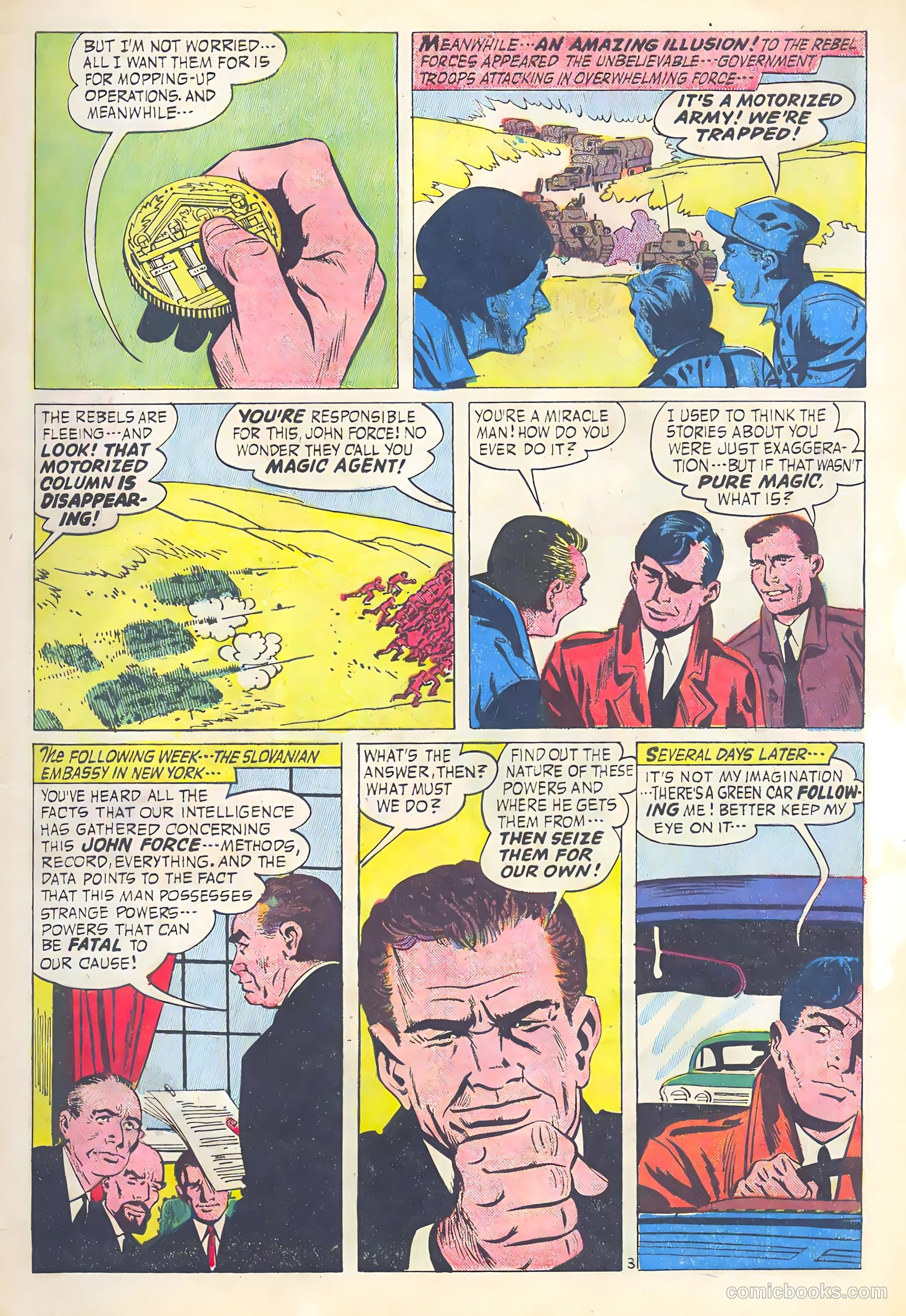 Magic Agent #3 (1962) — page 5 of 36