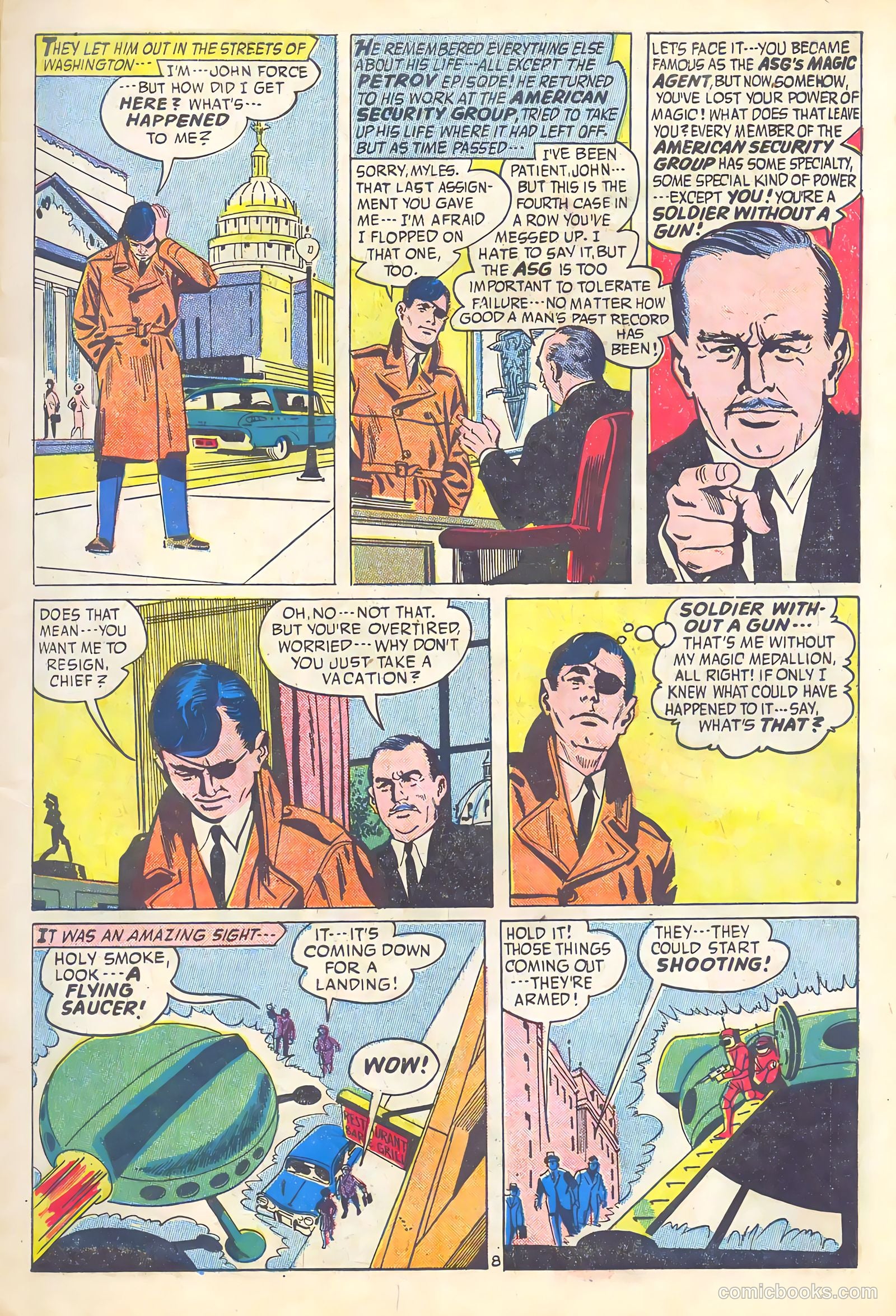 Magic Agent #3 (1962) — page 11 of 36