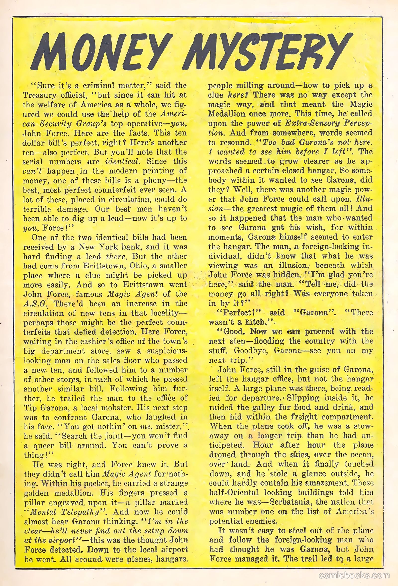 Magic Agent #3 (1962) — page 17 of 36