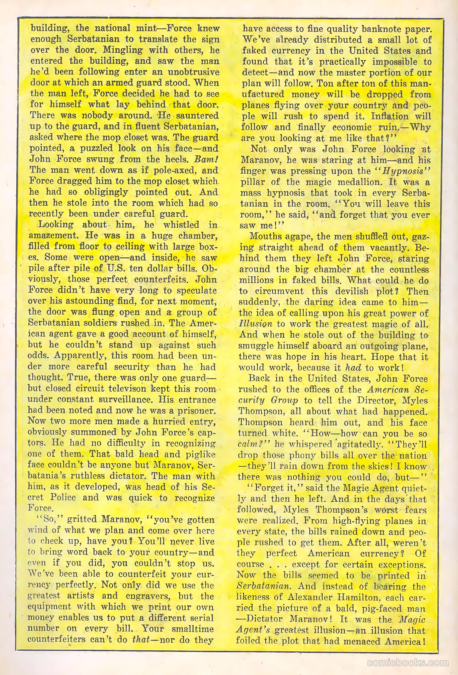 Magic Agent #3 (1962) — page 18 of 36