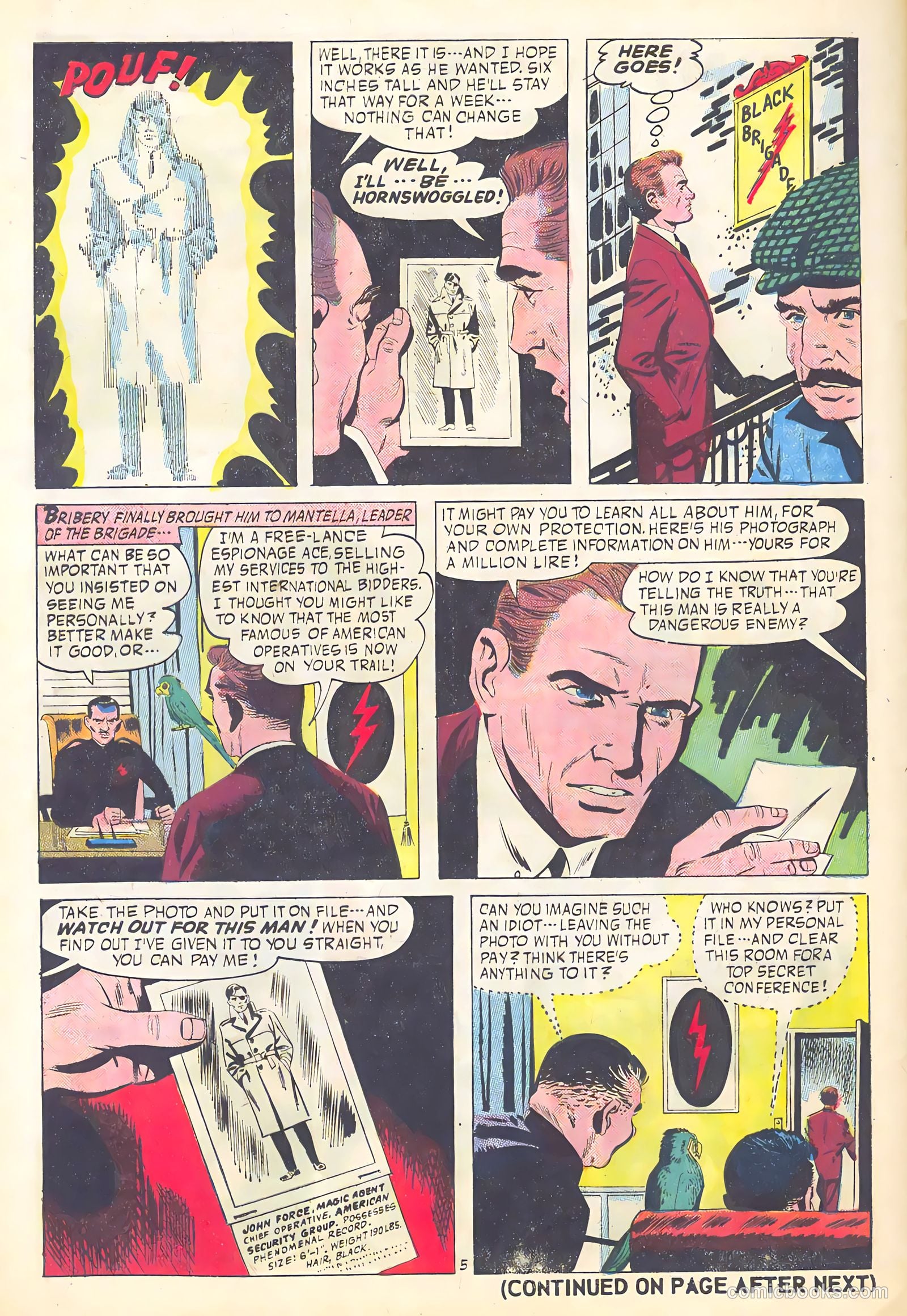 Magic Agent #3 (1962) — page 28 of 36