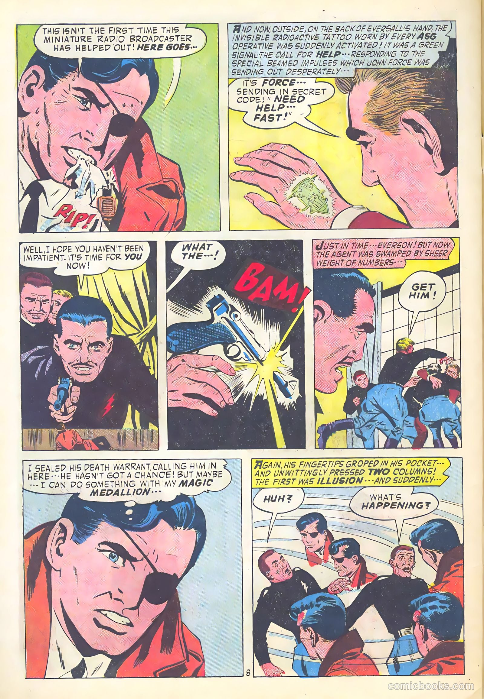 Magic Agent #3 (1962) — page 32 of 36