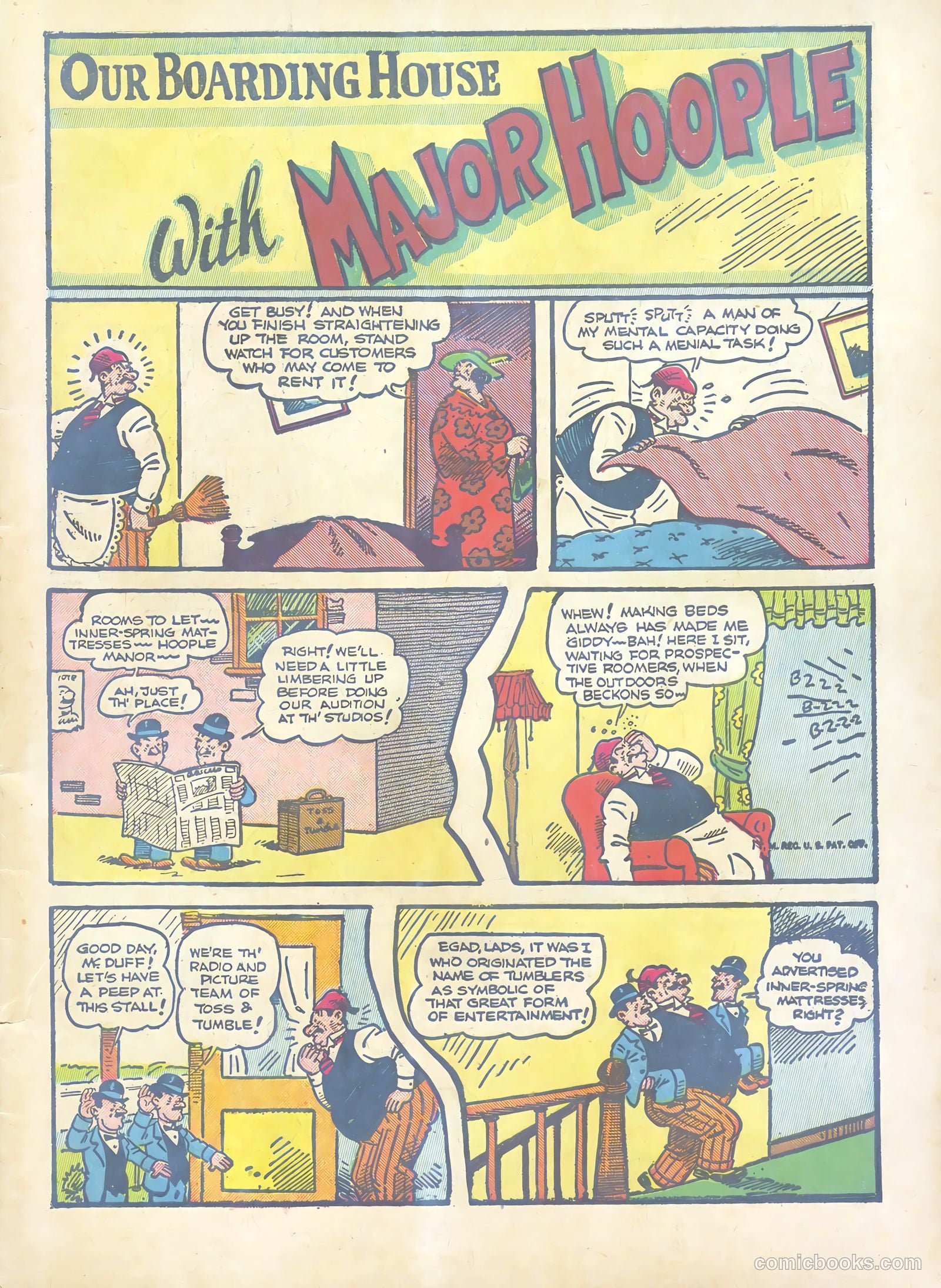 Major Hoople Comics #1 (1943) — page 3 of 68