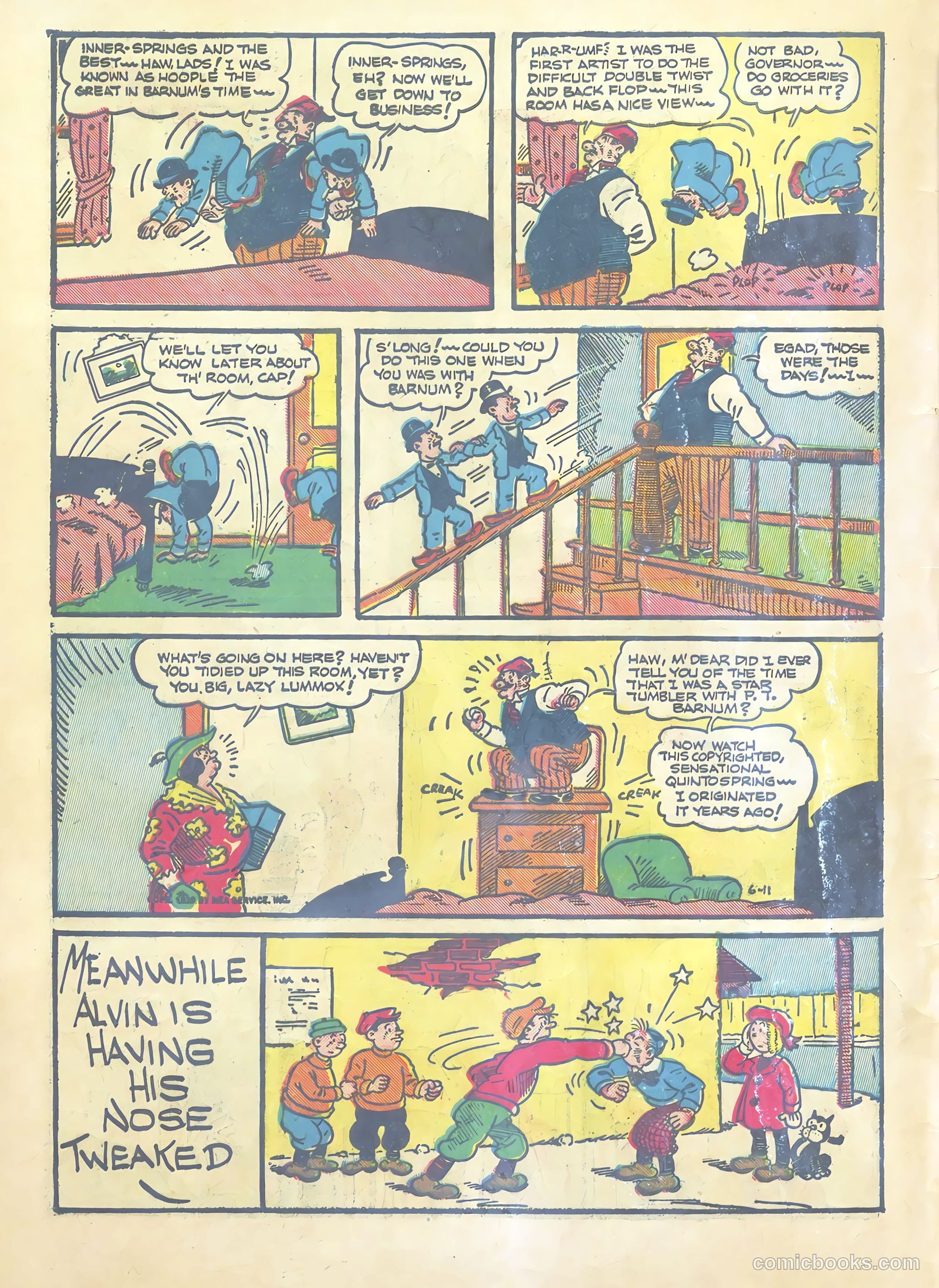 Major Hoople Comics #1 (1943) — page 4 of 68