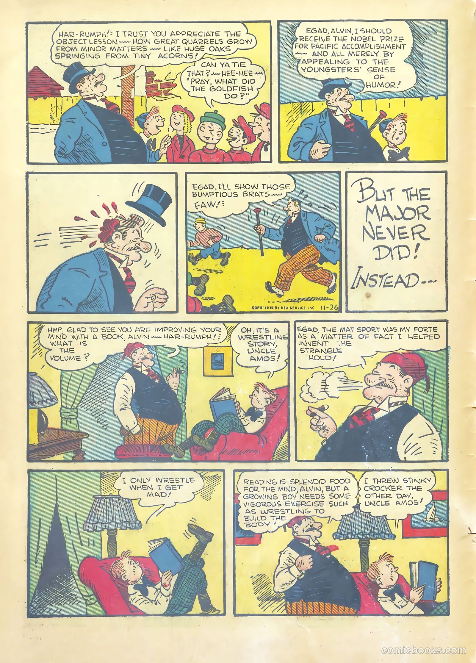 Major Hoople Comics #1 (1943) — page 6 of 68