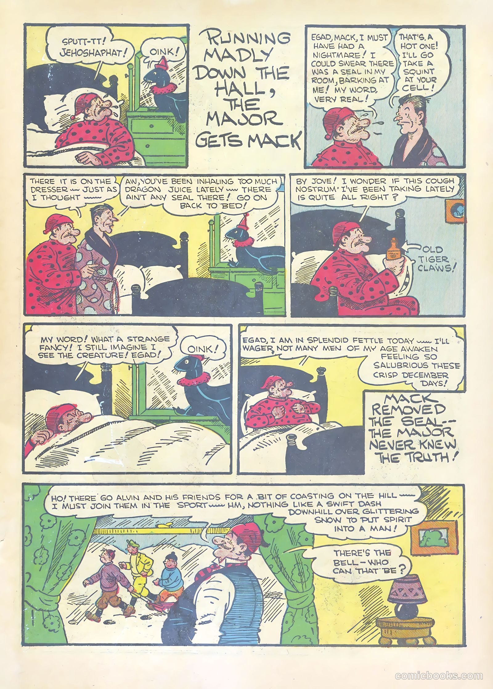 Major Hoople Comics #1 (1943) — page 9 of 68