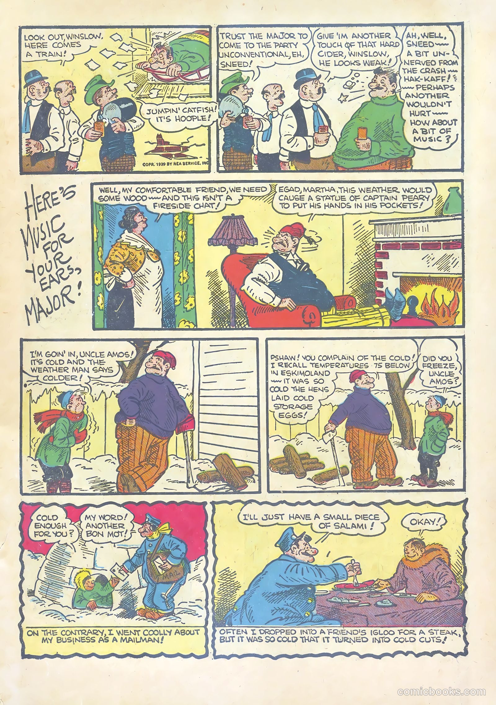 Major Hoople Comics #1 (1943) — page 11 of 68