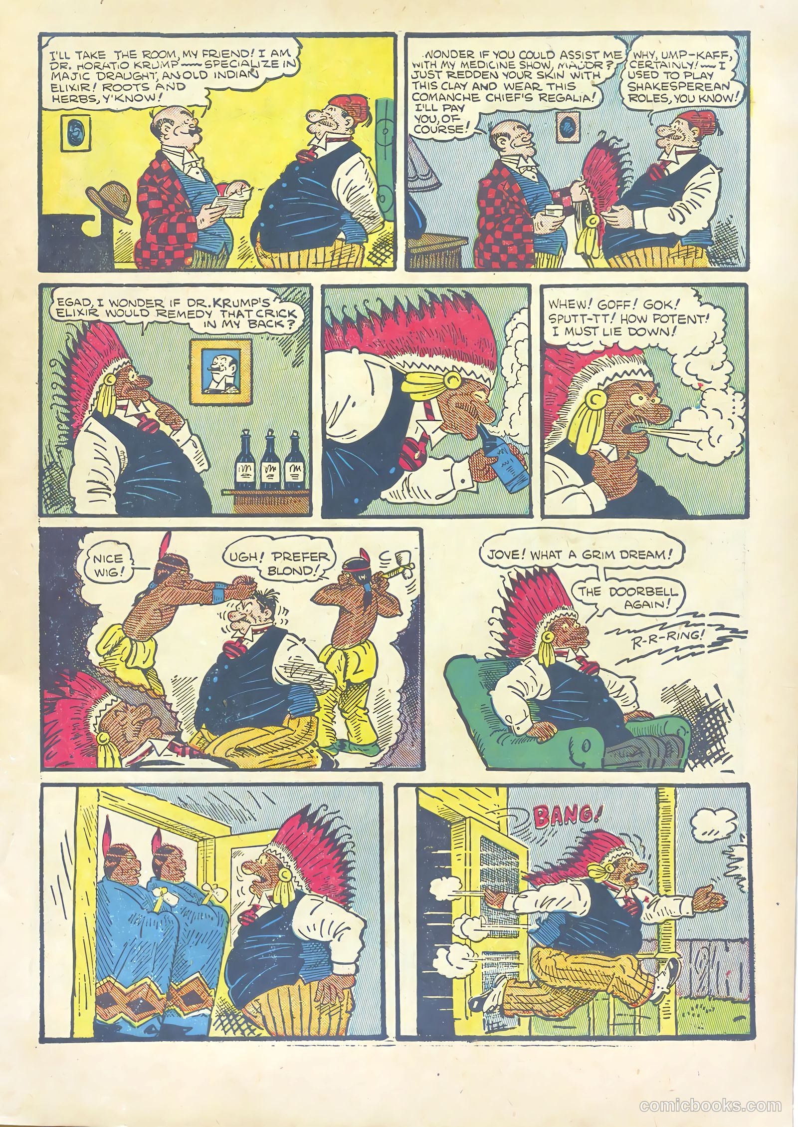 Major Hoople Comics #1 (1943) — page 13 of 68